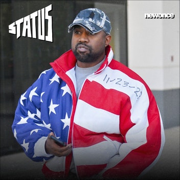 STATUS  - Jak nisko upadnie Kanye West?