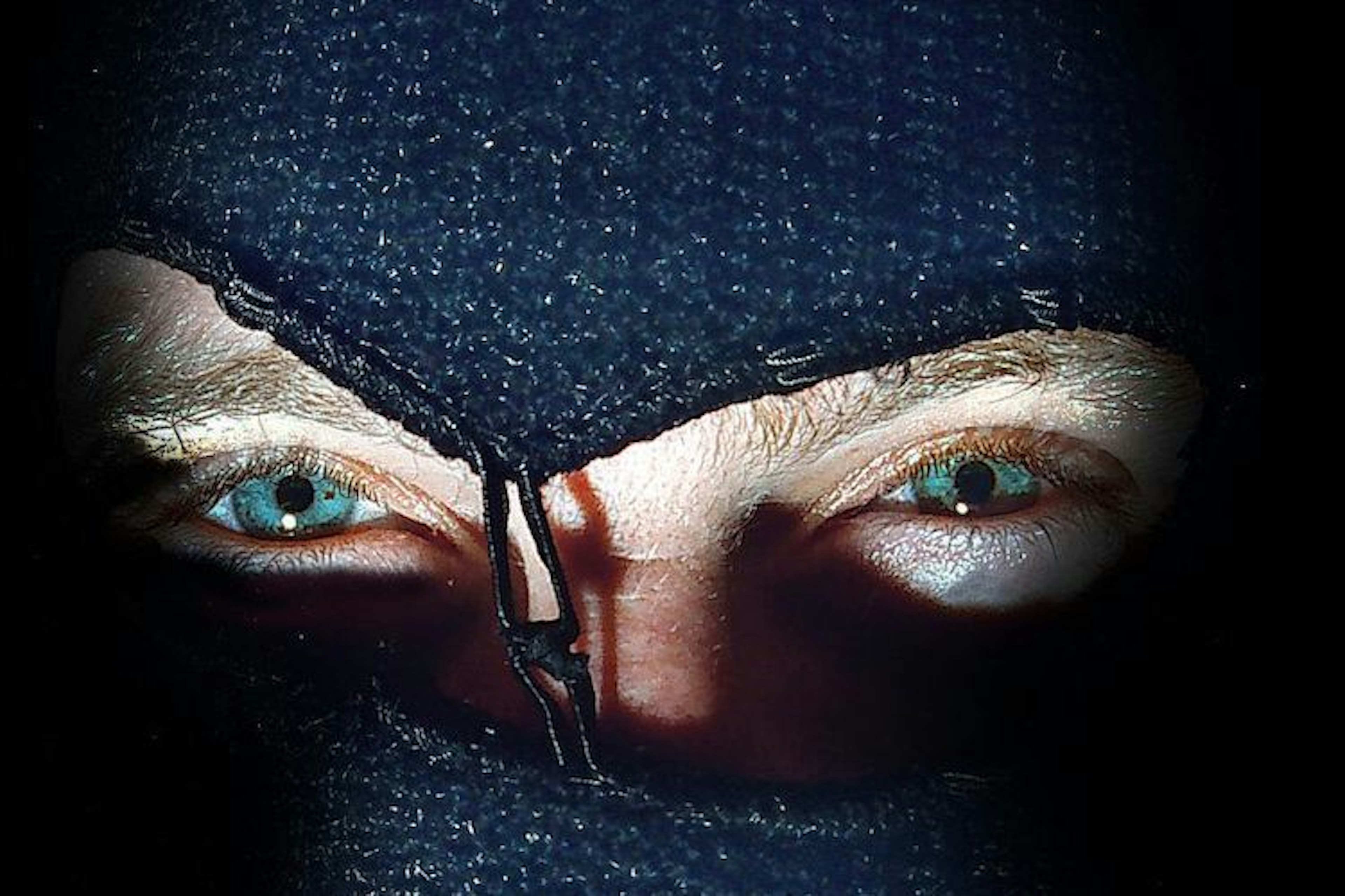 A masked burglar, 22 August 2000. SMH Picture by TANYA LAKE