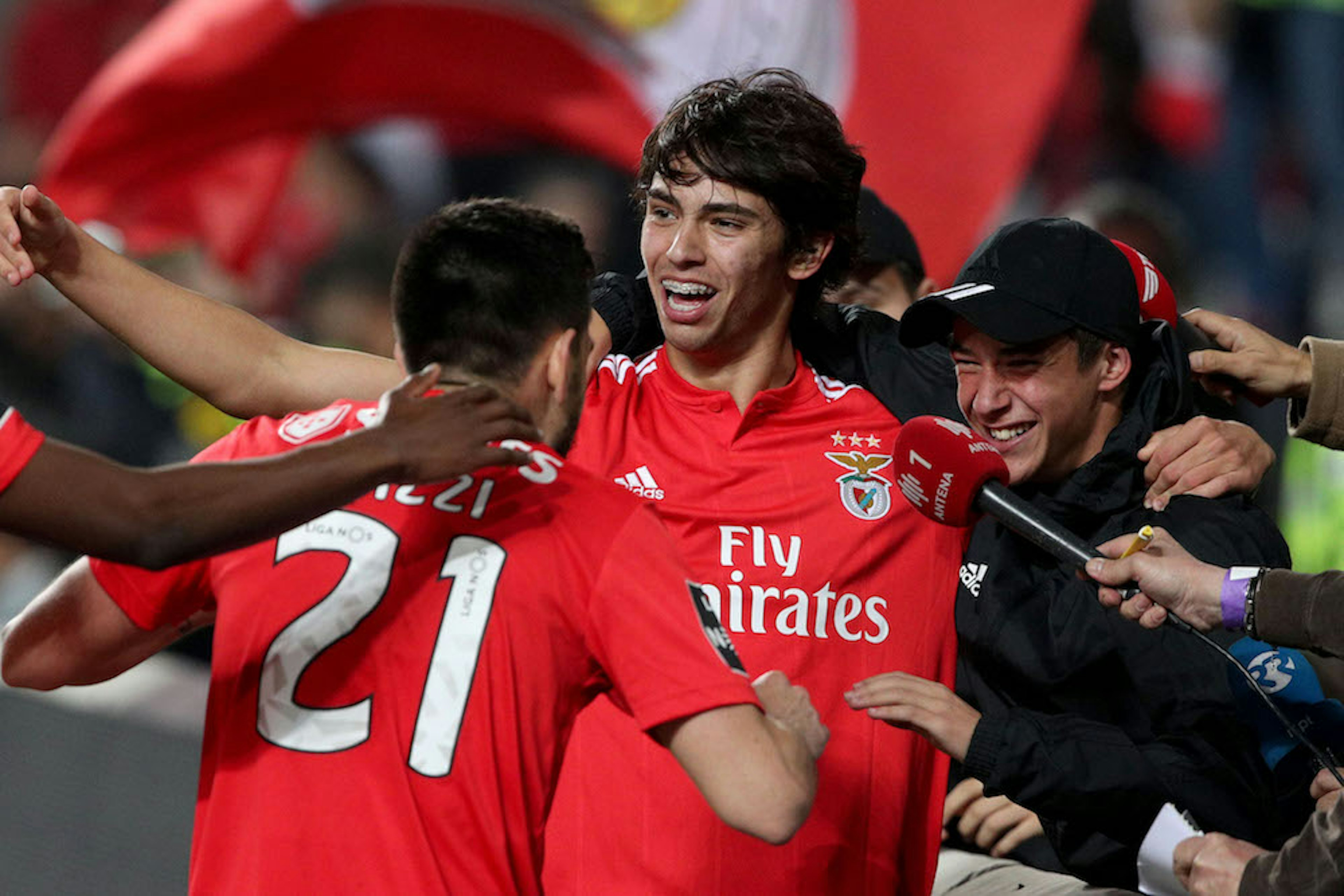 Portuguese League football match SL Benfica vs Vitoria Setubal