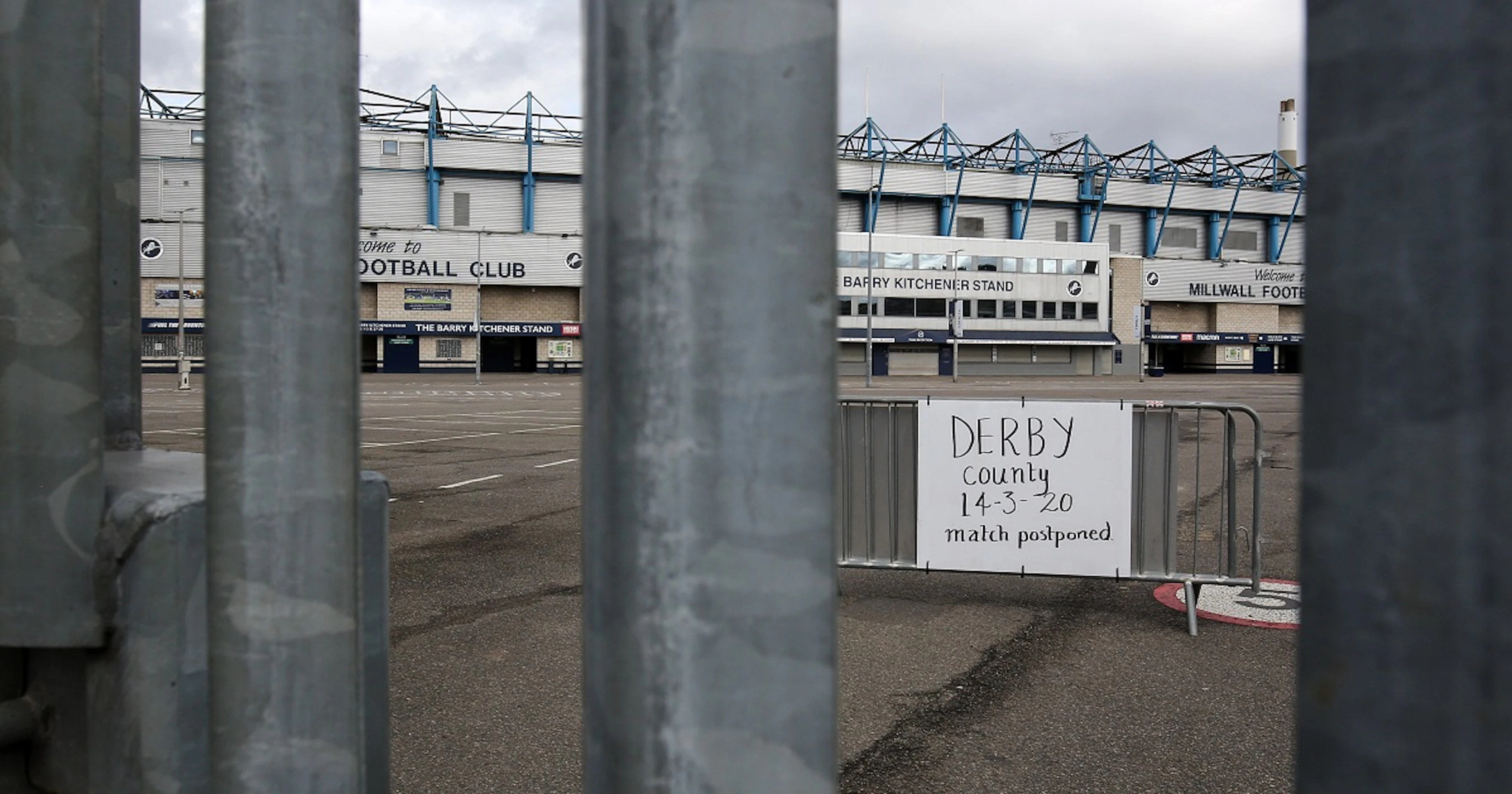 General Views of Sport Venues after events postponed due to Covid-19