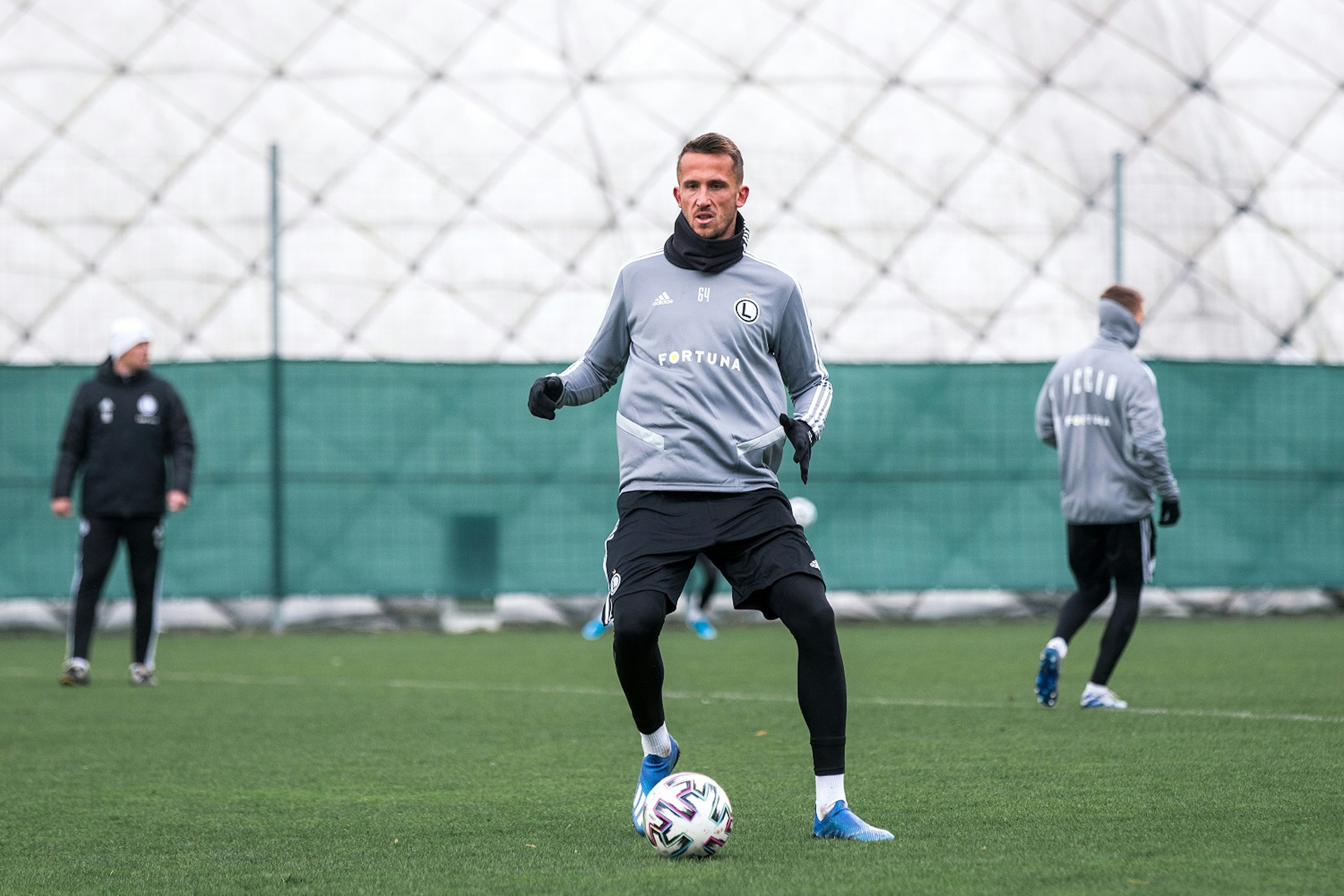 Pilka nozna. Ekstraklasa. Legia Warszawa. Trening. 11.02.2020