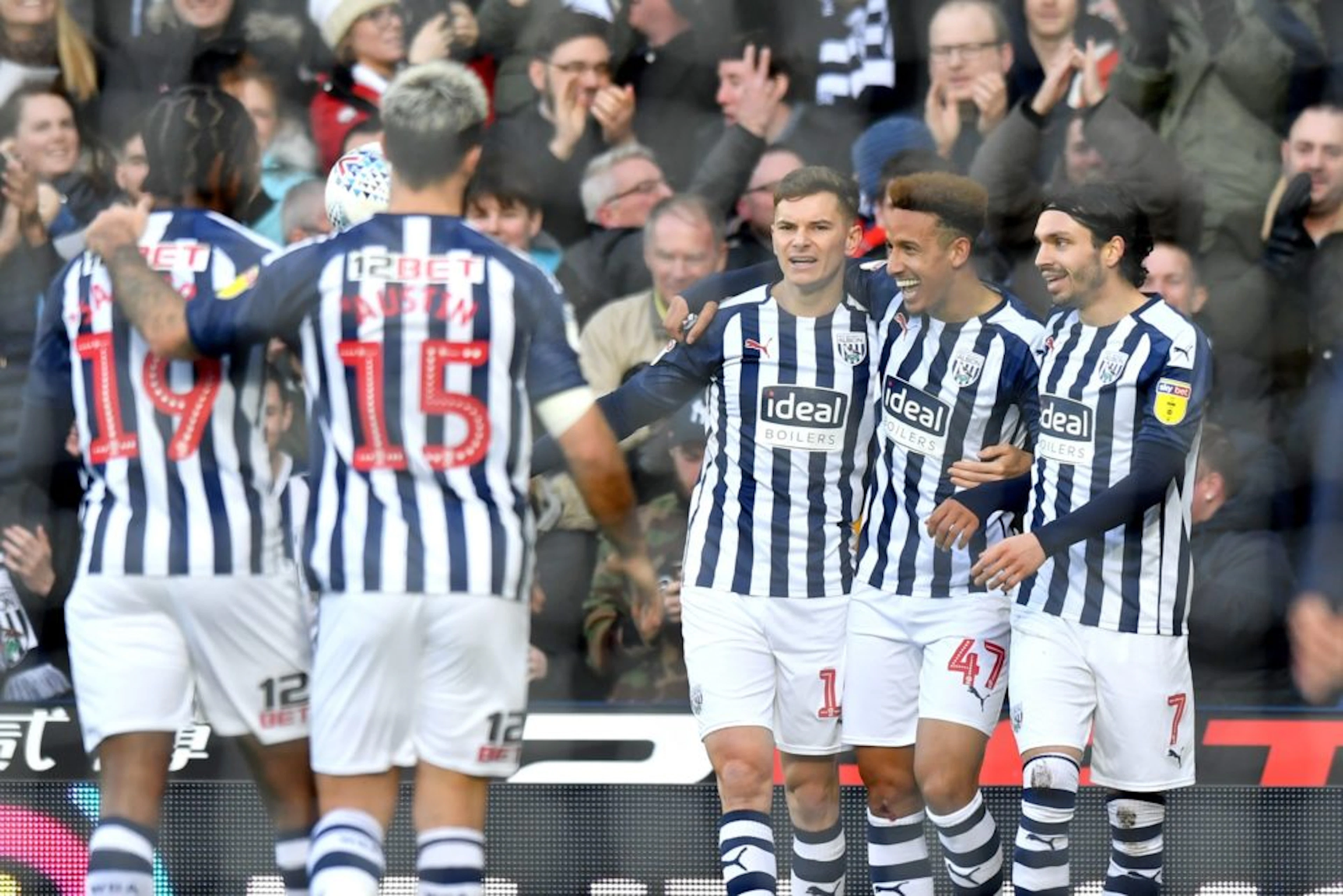 West Bromwich Albion v Luton Town - Sky Bet Championship - The Hawthorns