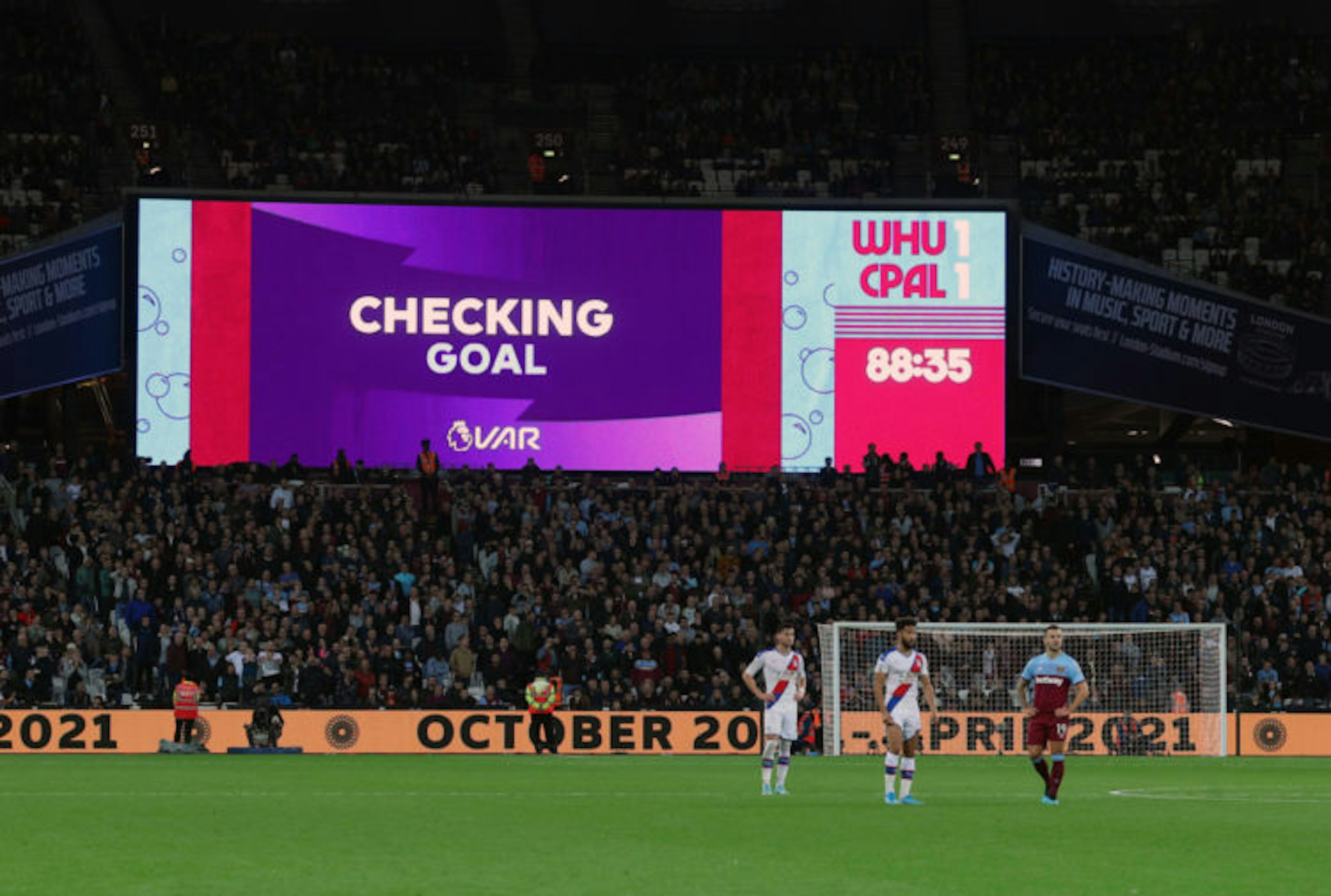 West Ham United v Crystal Palace - Premier League