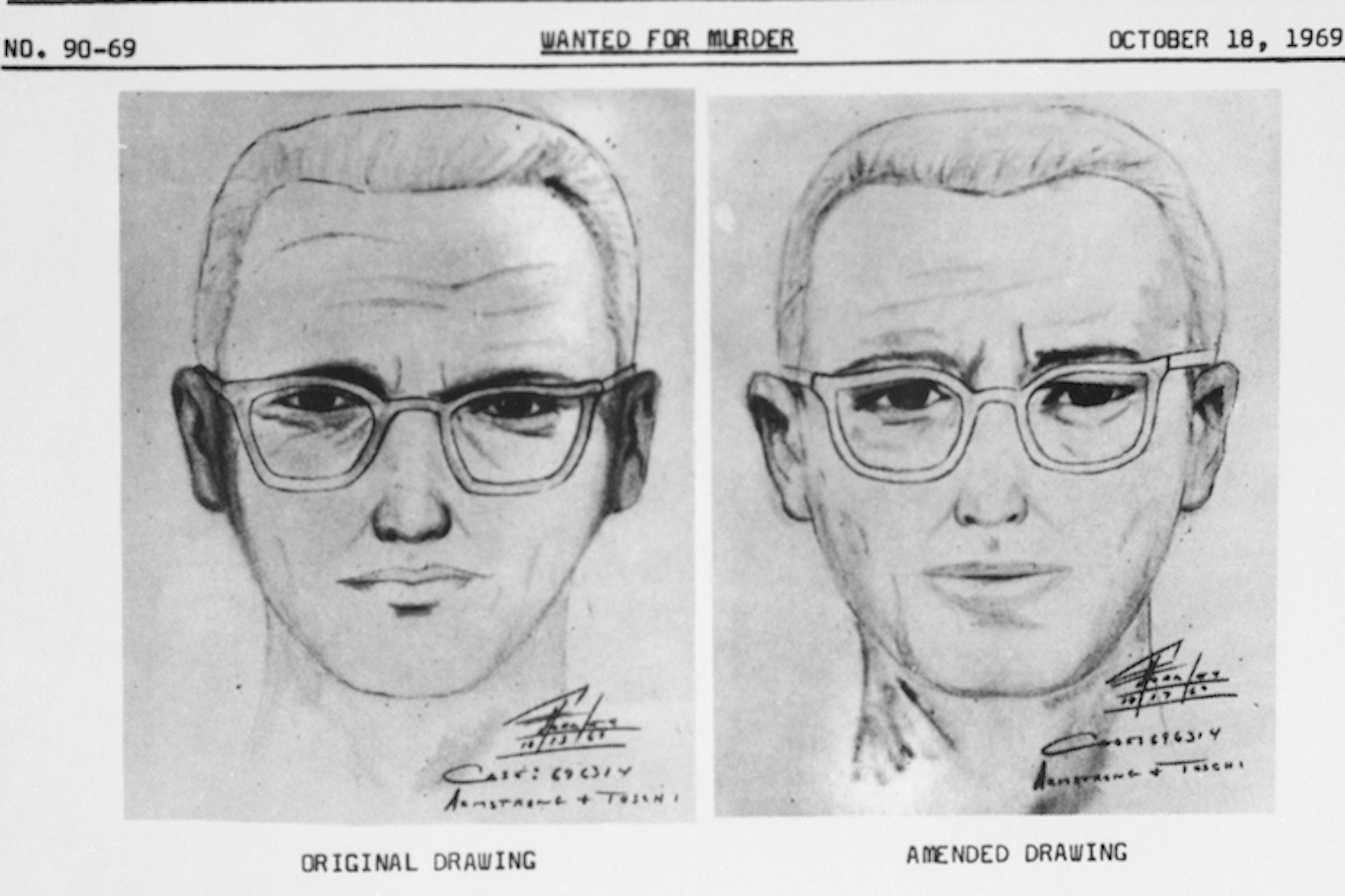 Sketch of the "Zodiac" Killer