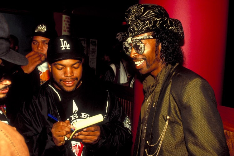 Bootsie Collins & Ice Cube at Wetlands - 1991