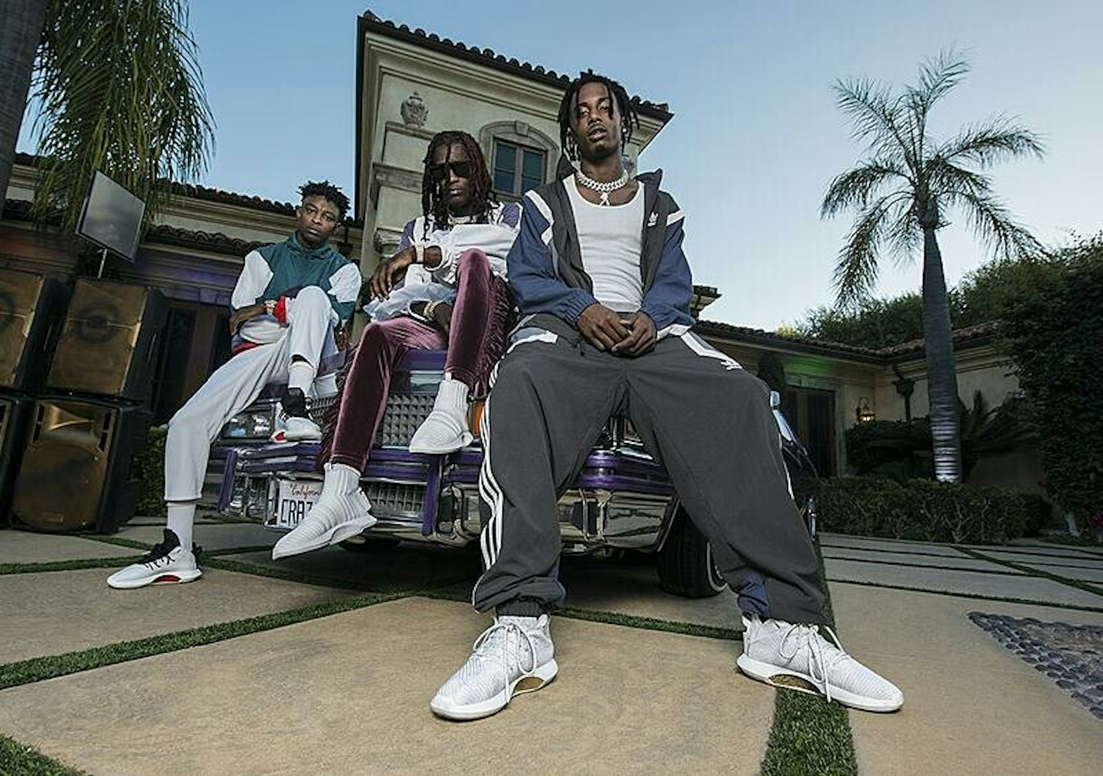 Playboi Carti, Young Thug i 21 Savage oszaleli w najnowszej kampanii adidas Originals