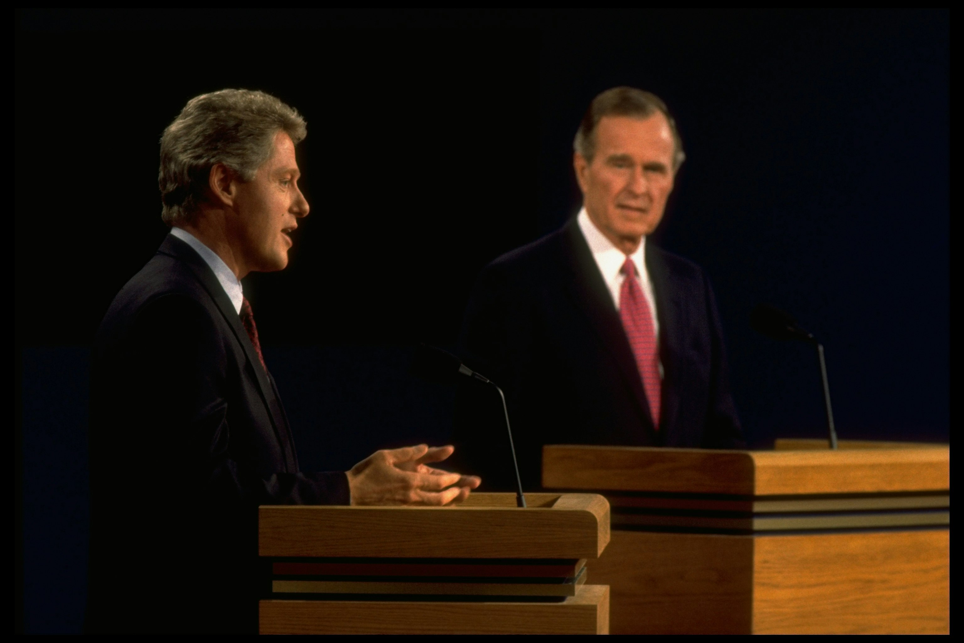 George H. W. Bush;William J. Clinton