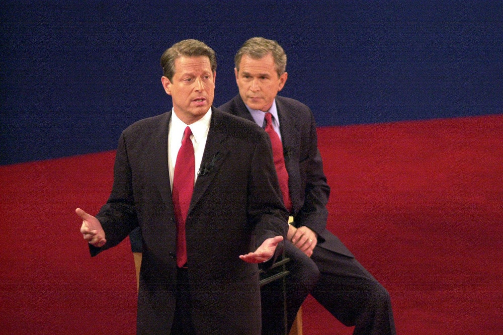 Bush and Gore in Third Debate