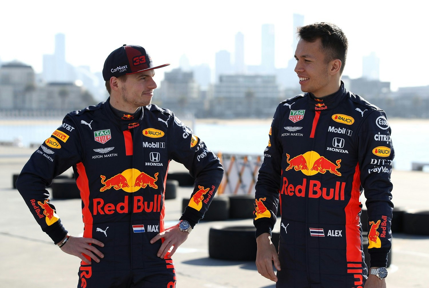 Red Bull: Max Verstappen i Alex Albon