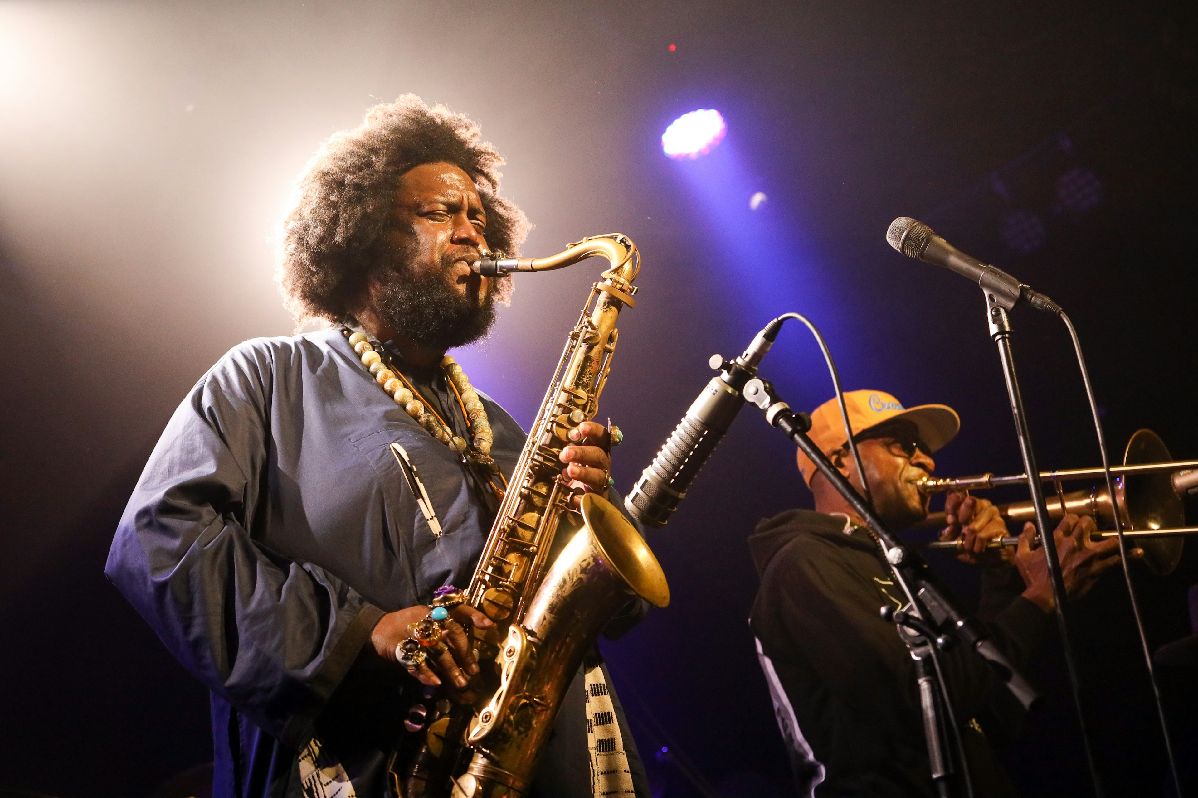 Kamasi Washington Performs In Auckland