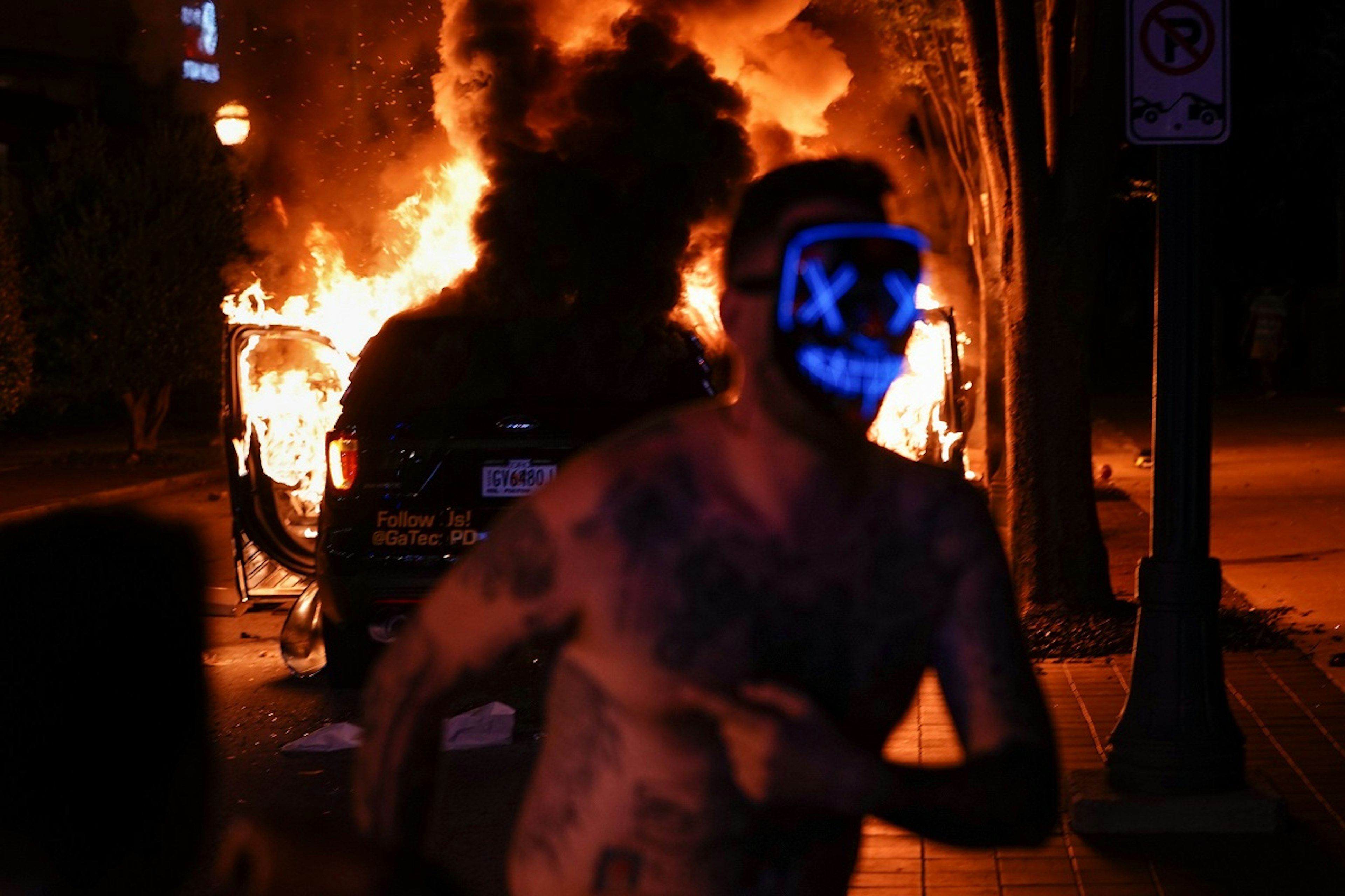 Atlanta protest zamieszki