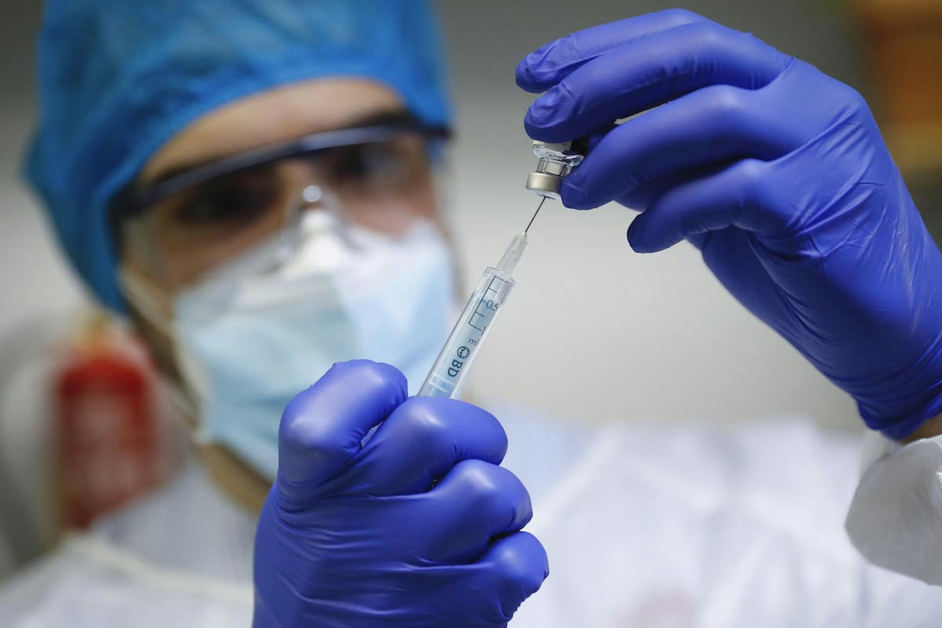 Spain's Seniors Receive First Batch Of Covid-19 Vaccines