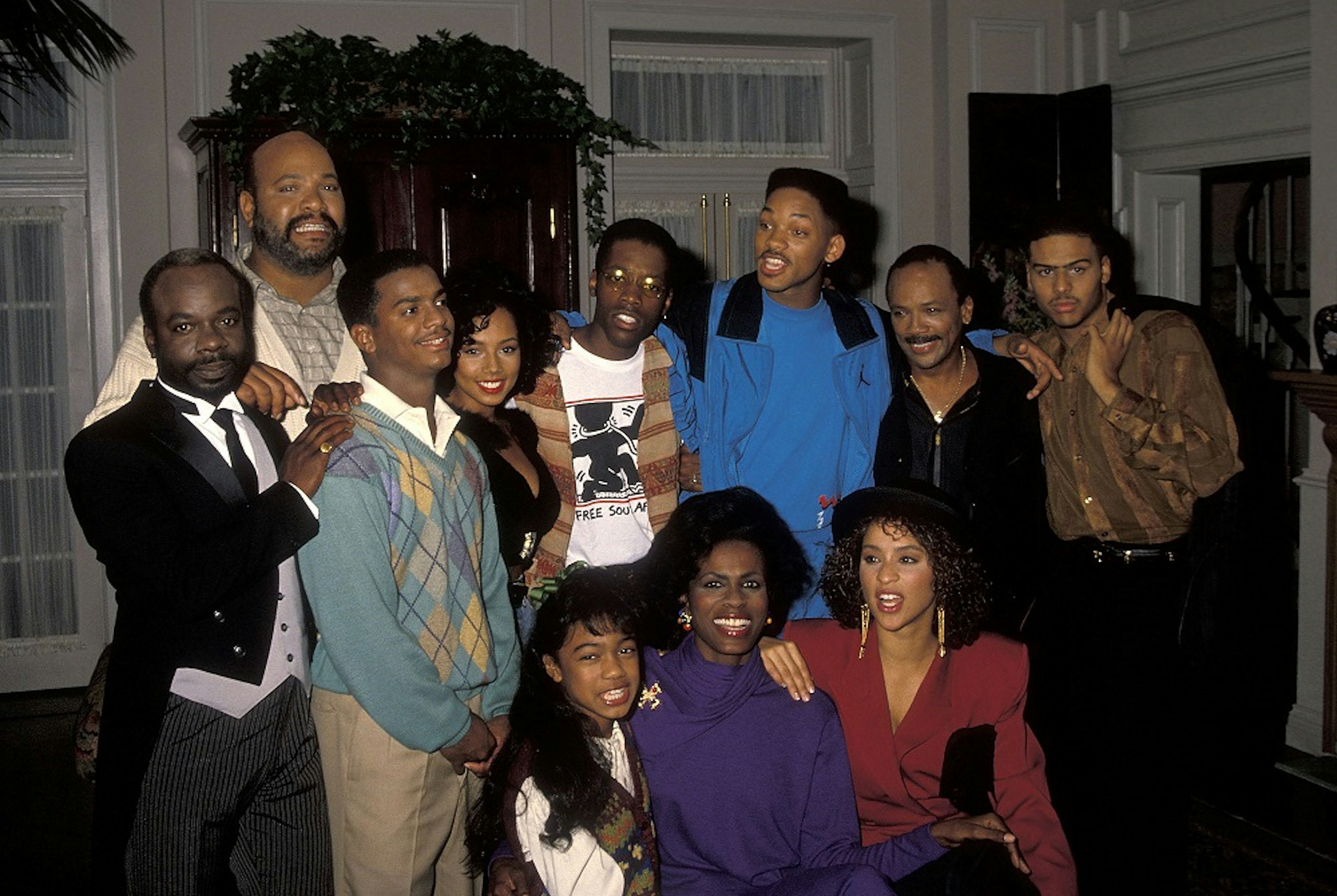 On the Set of "The Fresh Prince of Bel-Air"