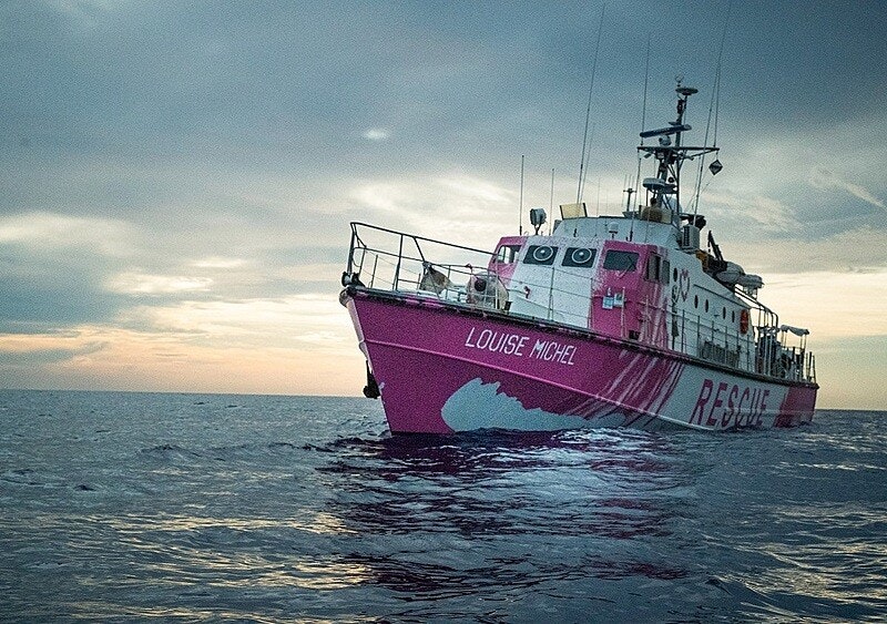 Banksy sfinansował łódź do ratowania uchodźców na Morzu Śródziemnym
