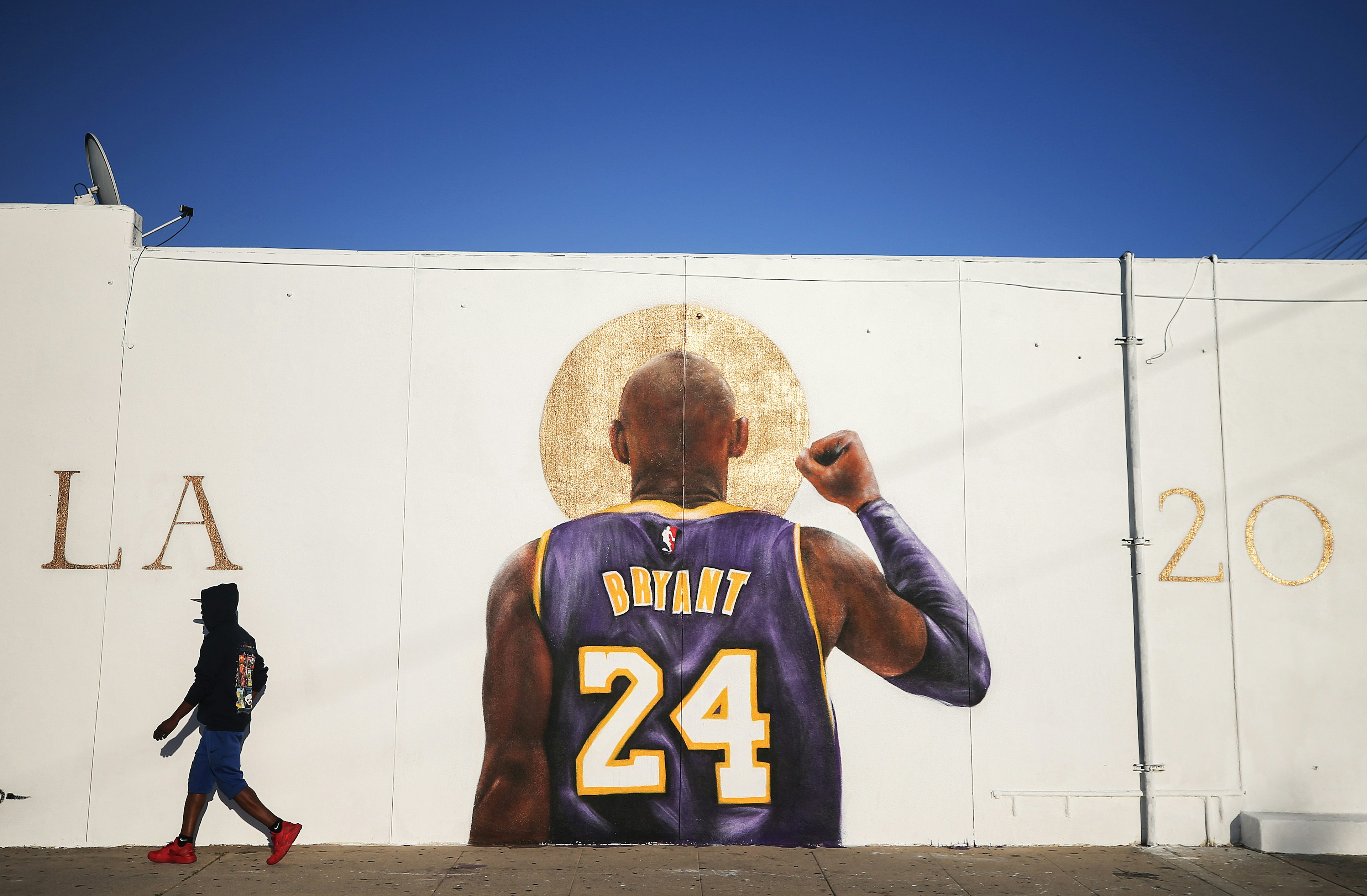 Kobe Bryant mural