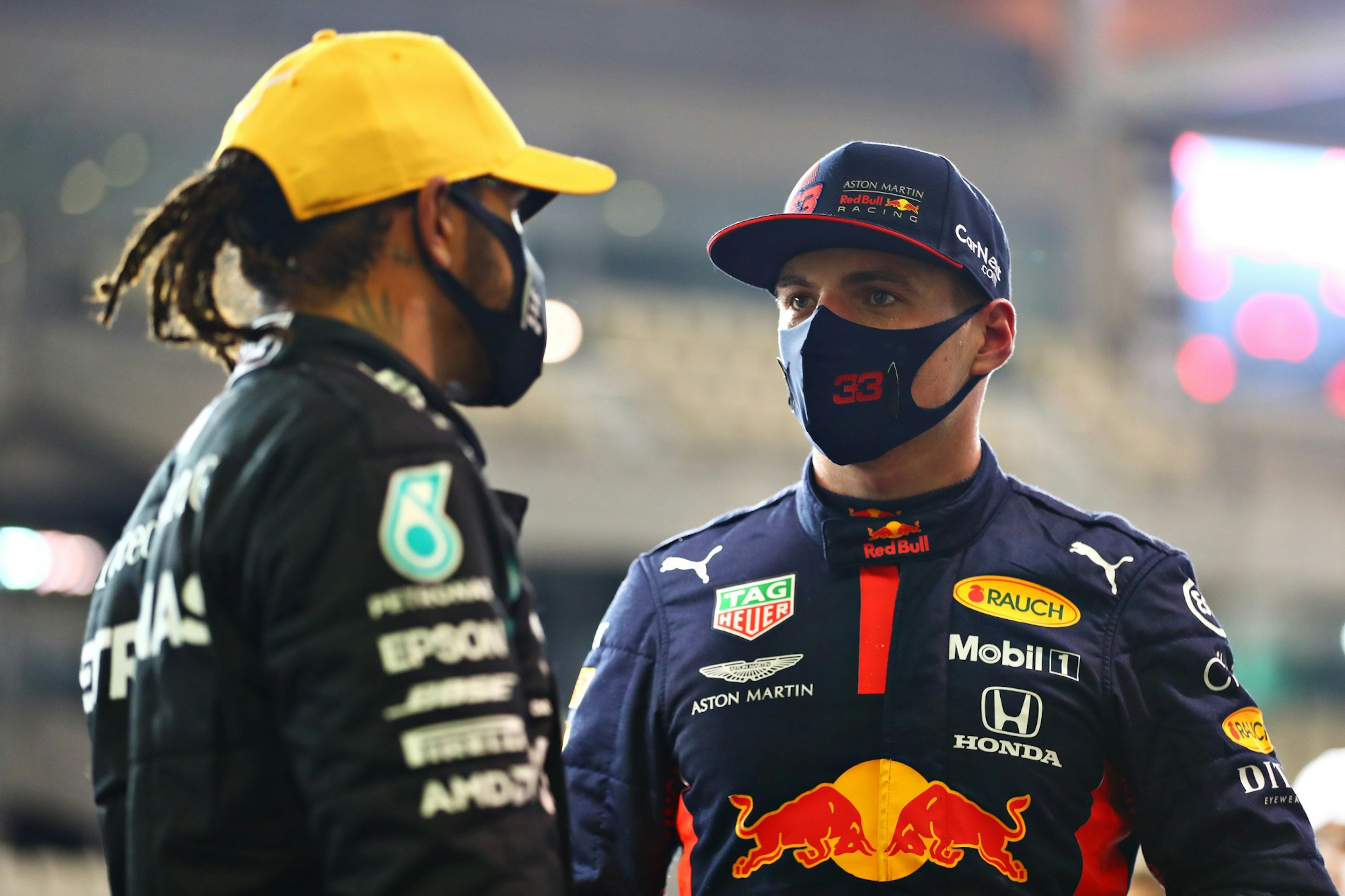 Lewis Hamilton i Max Verstappen