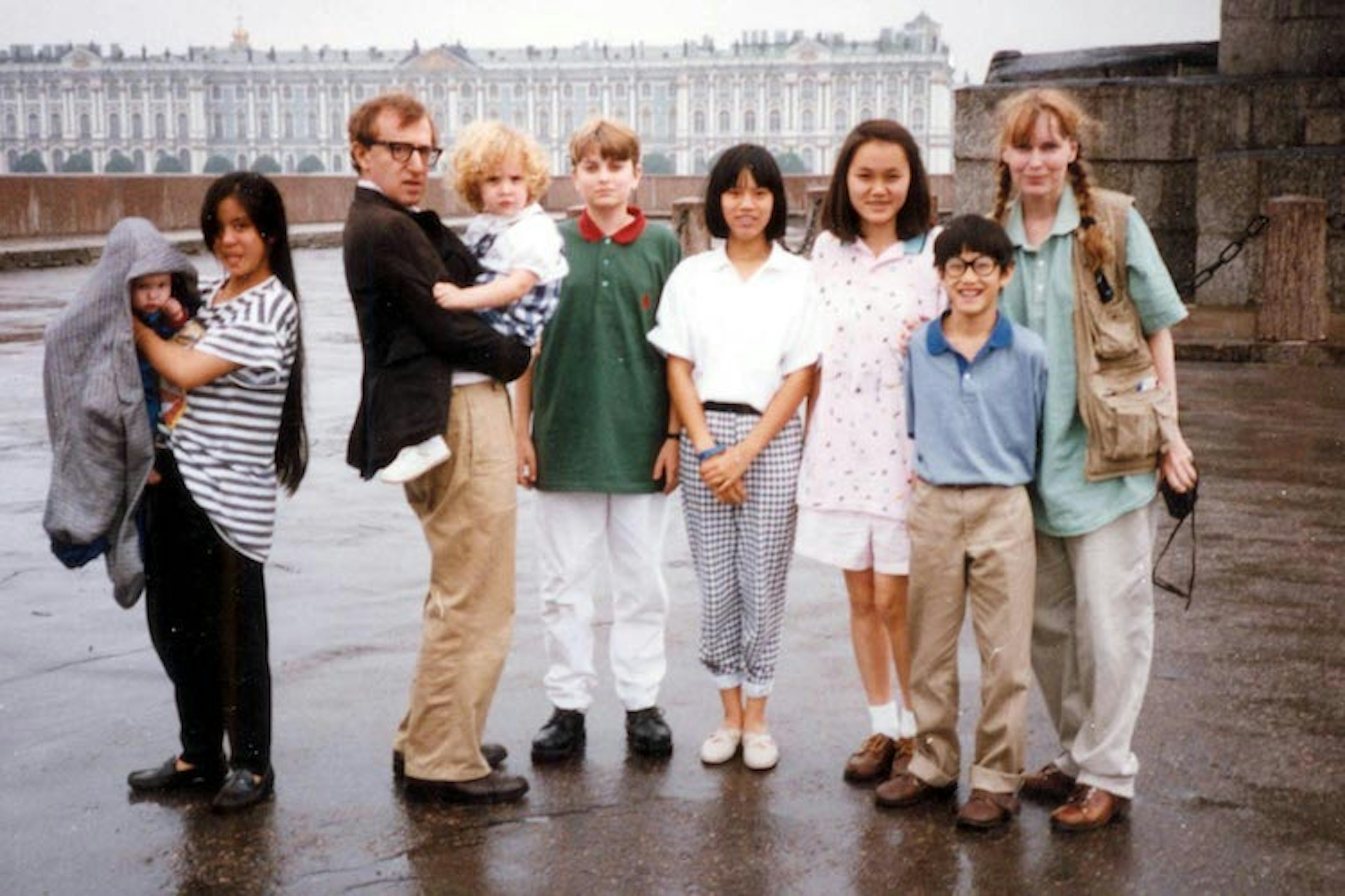 Woody Allen and Mia Farrow
