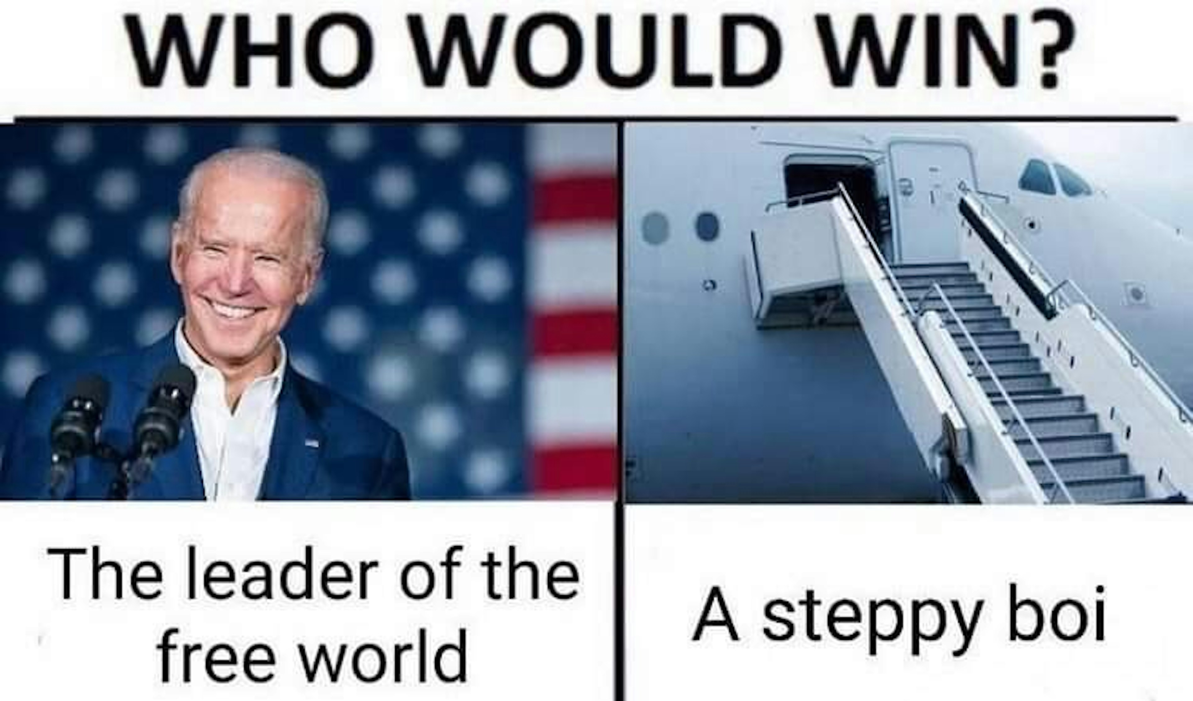 Biden upadek