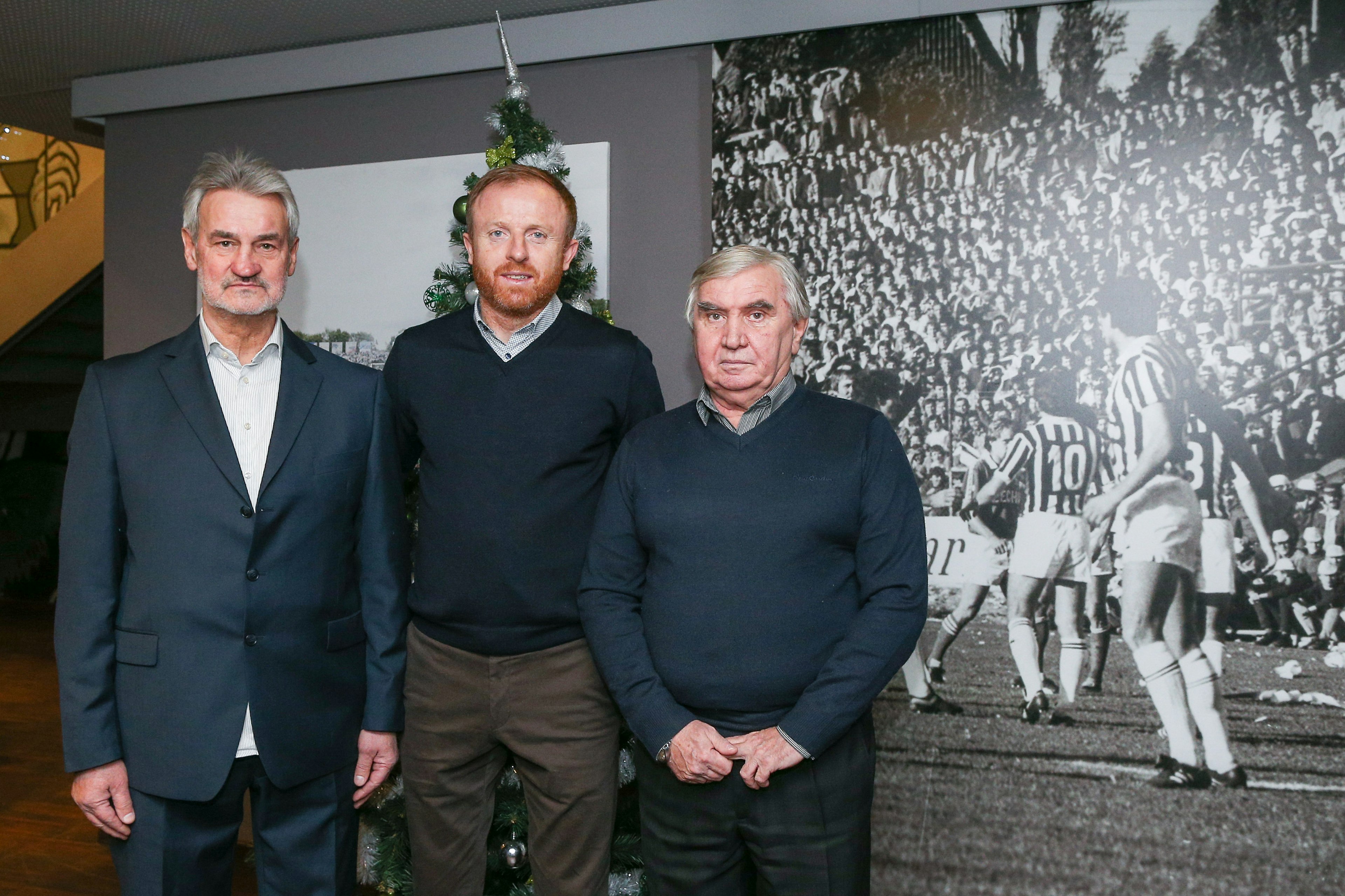 Pilka nozna. Ekstraklasa. Lechia Gdansk. Wigilia oldbojow. 15.12.2018
