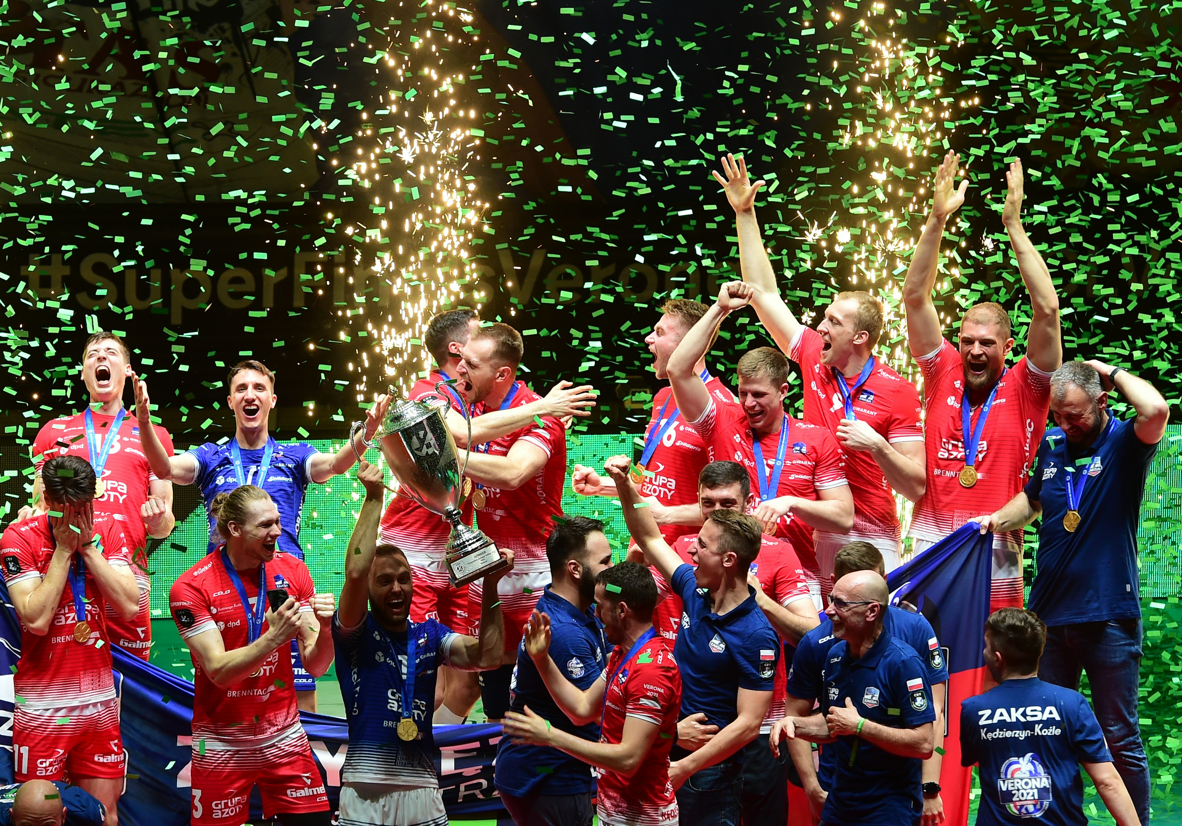 Trentino Itas v Grupa Azoty ZAKSA Kędzierzyn-Koźle - CEV Champions League Super Finals