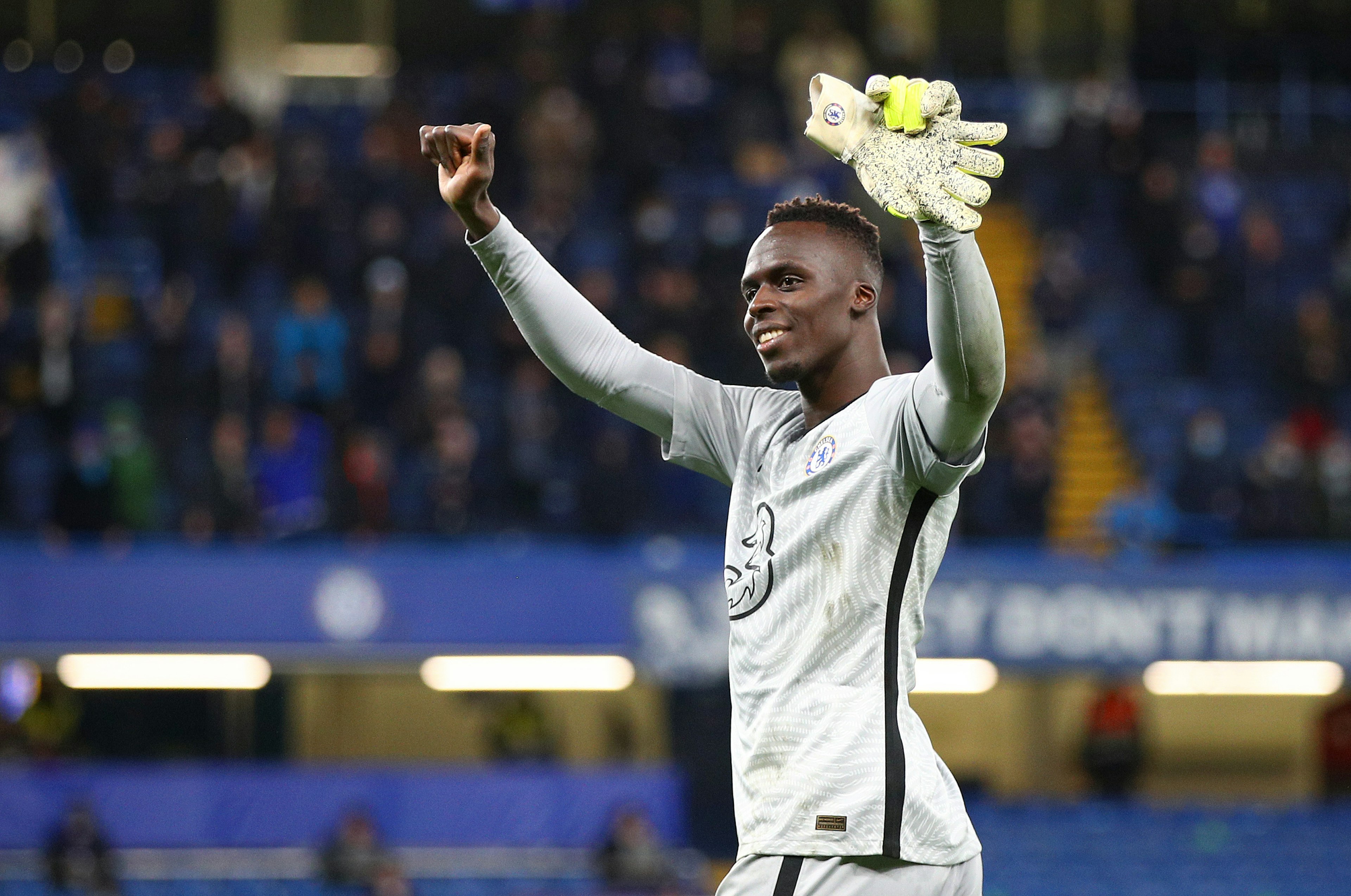 Chelsea v Leicester City - Premier League: Edouard Mendy