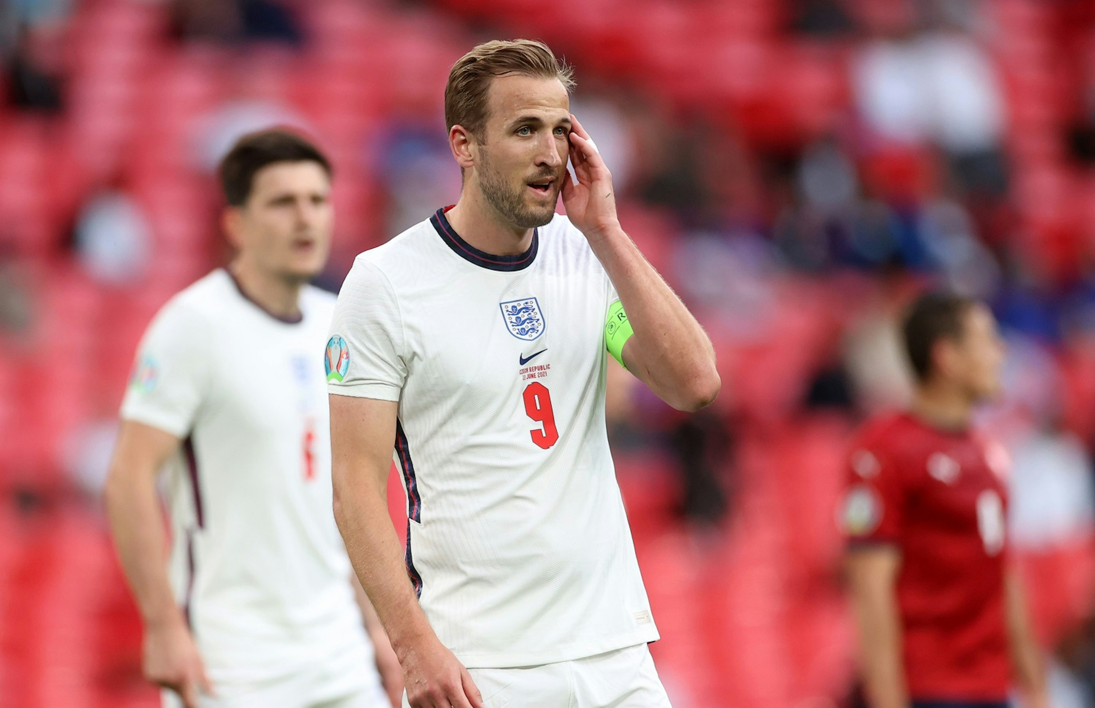 Harry Kane. Euro 2020. Czechy - Anglia