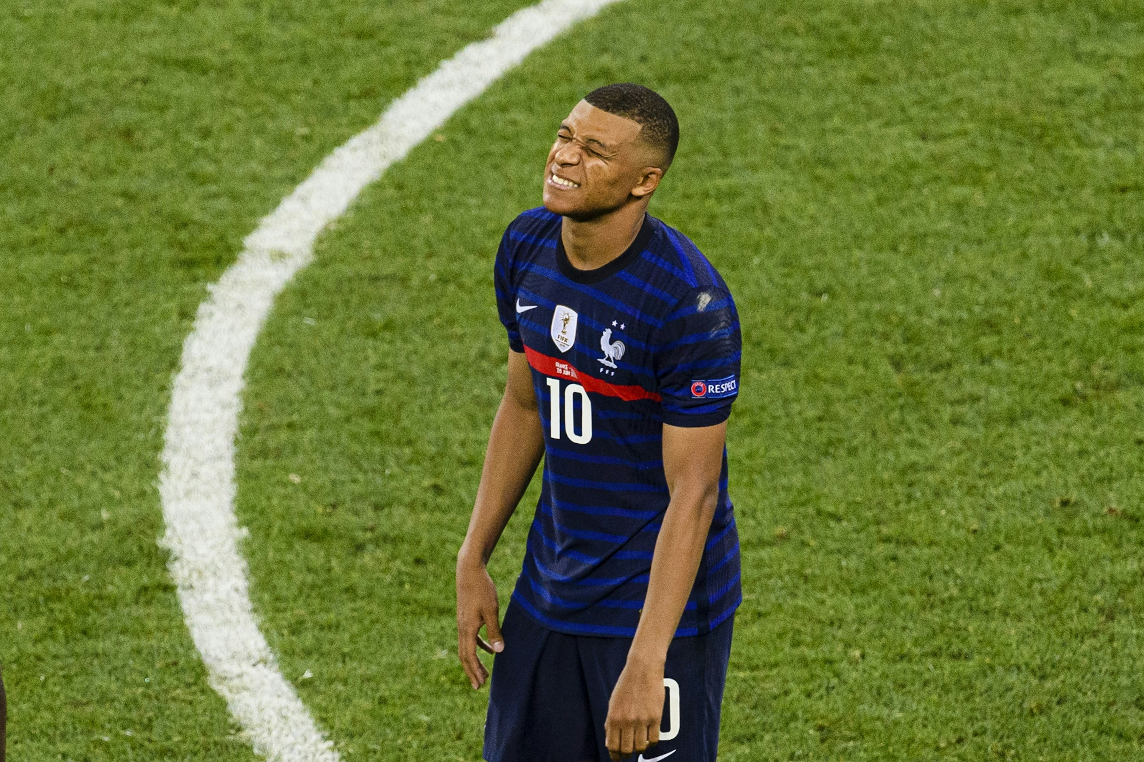 EURO 2020. Francja - Szwajcaria: Kylian Mbappe