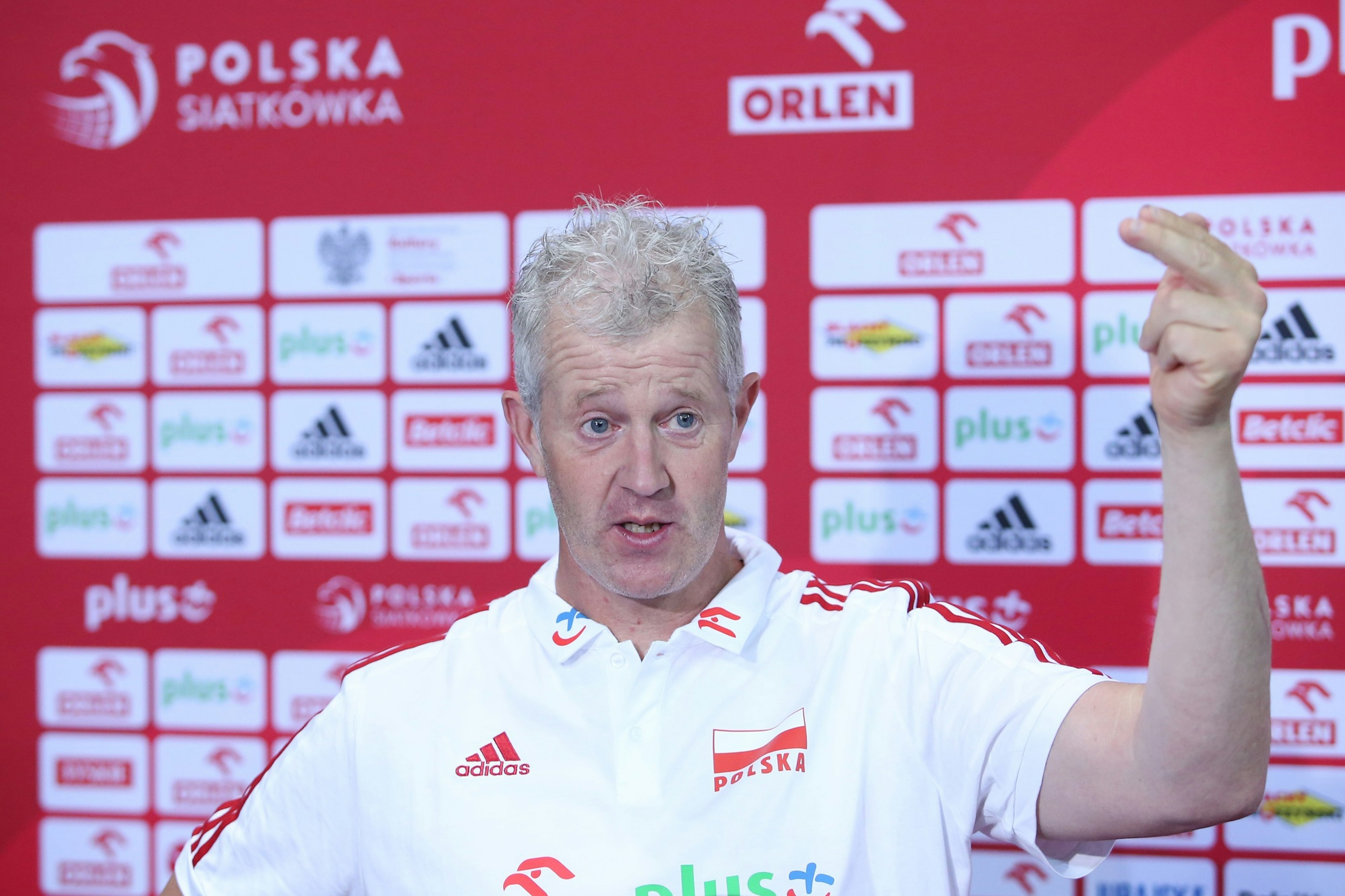 Siatkowka. Reprezentacja Polski. Trening. Vital Heynen