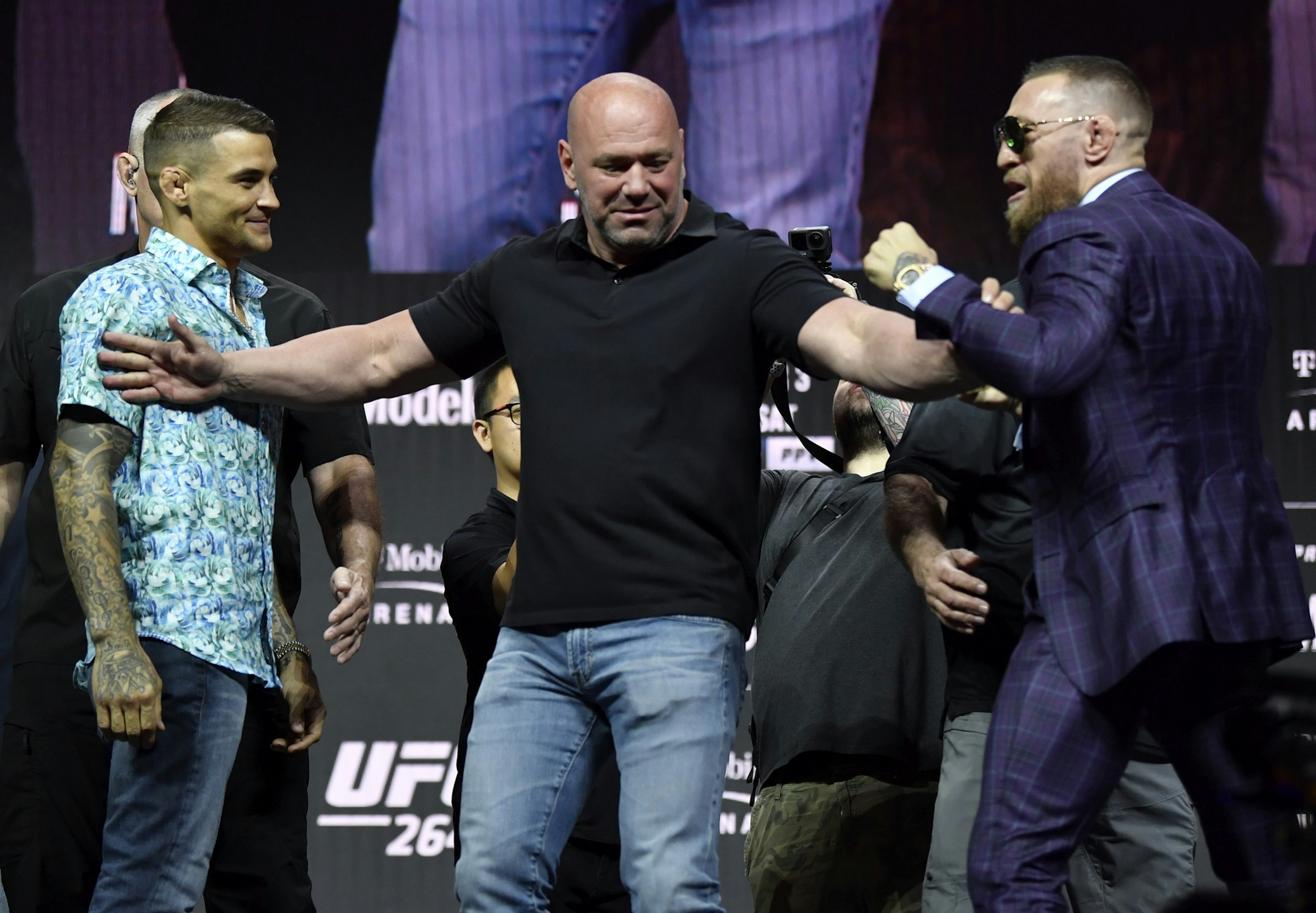 UFC 264: Dustin Poirier and Conor McGregor