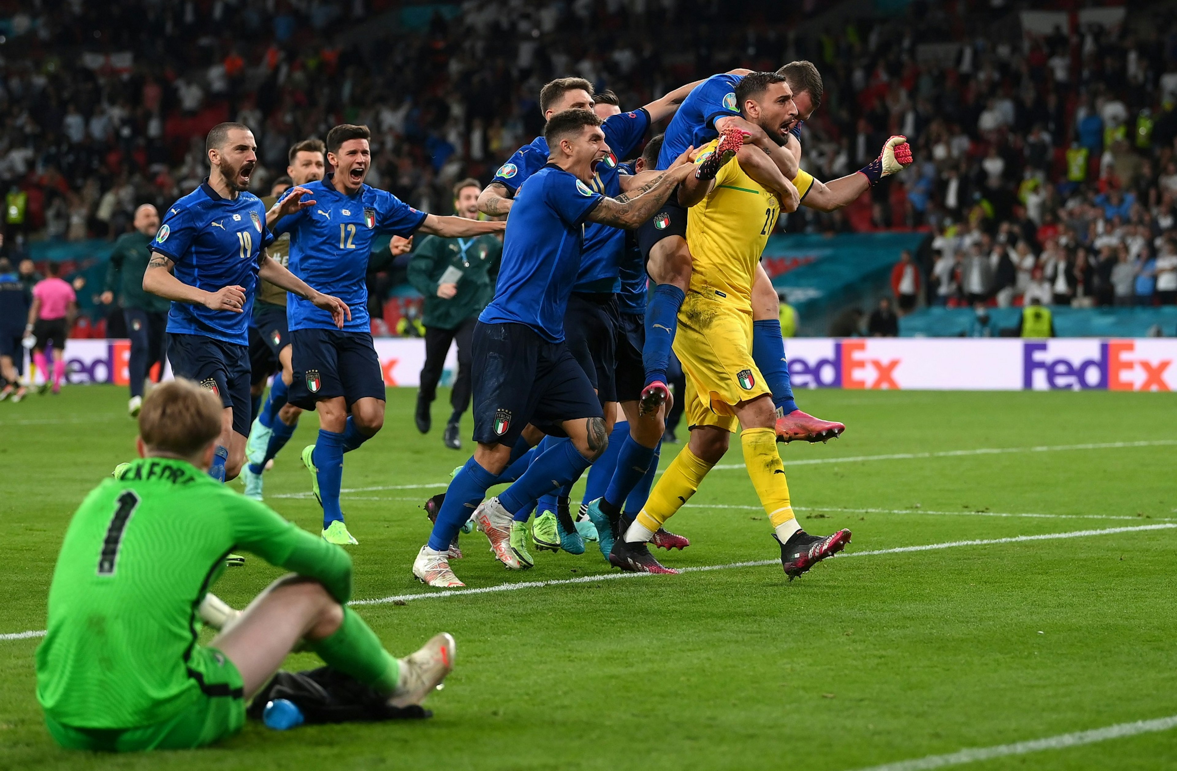 Finał EURO 2020. Anglia - Włochy. Gianluigi Donnarumma