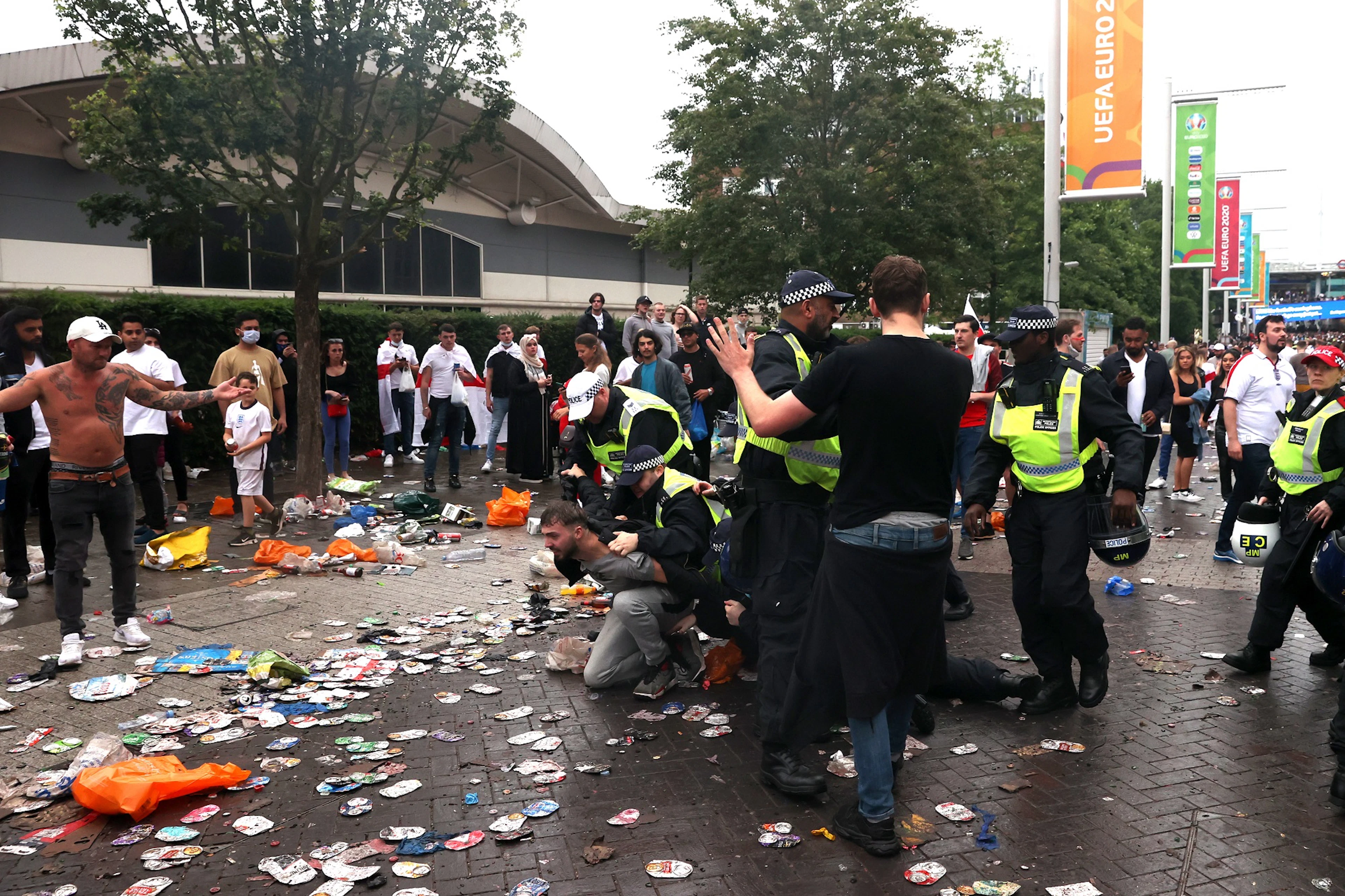 Finał EURO 2020. Anglia - Włochy, Wembley