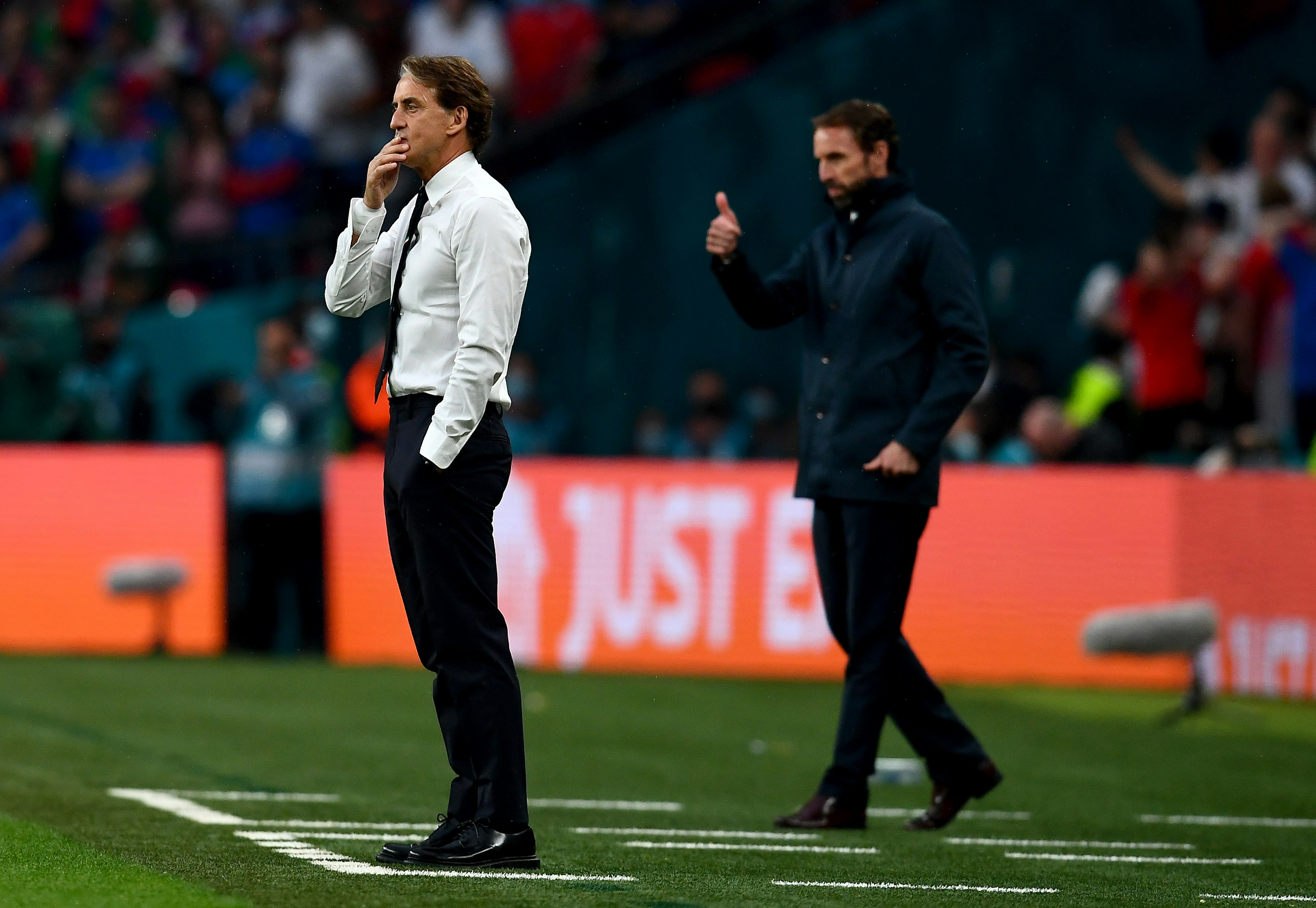 Finał EURO 2020. Anglia - Włochy, Roberto Mancini i Gareth Southgate