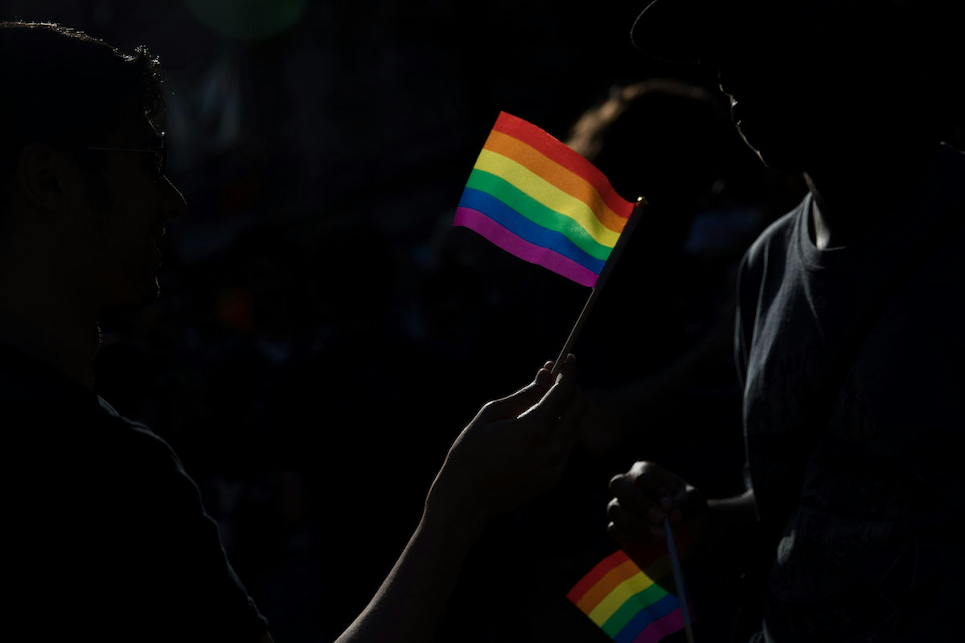 Rally And March Honor Rainbow Flag Creator Gilbert Baker Outside Stonewall Inn