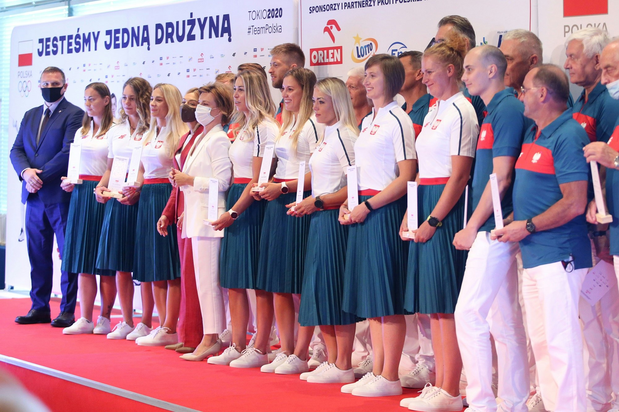 Igrzyska olimpijskie - ślubowanie reprezentacji Polski