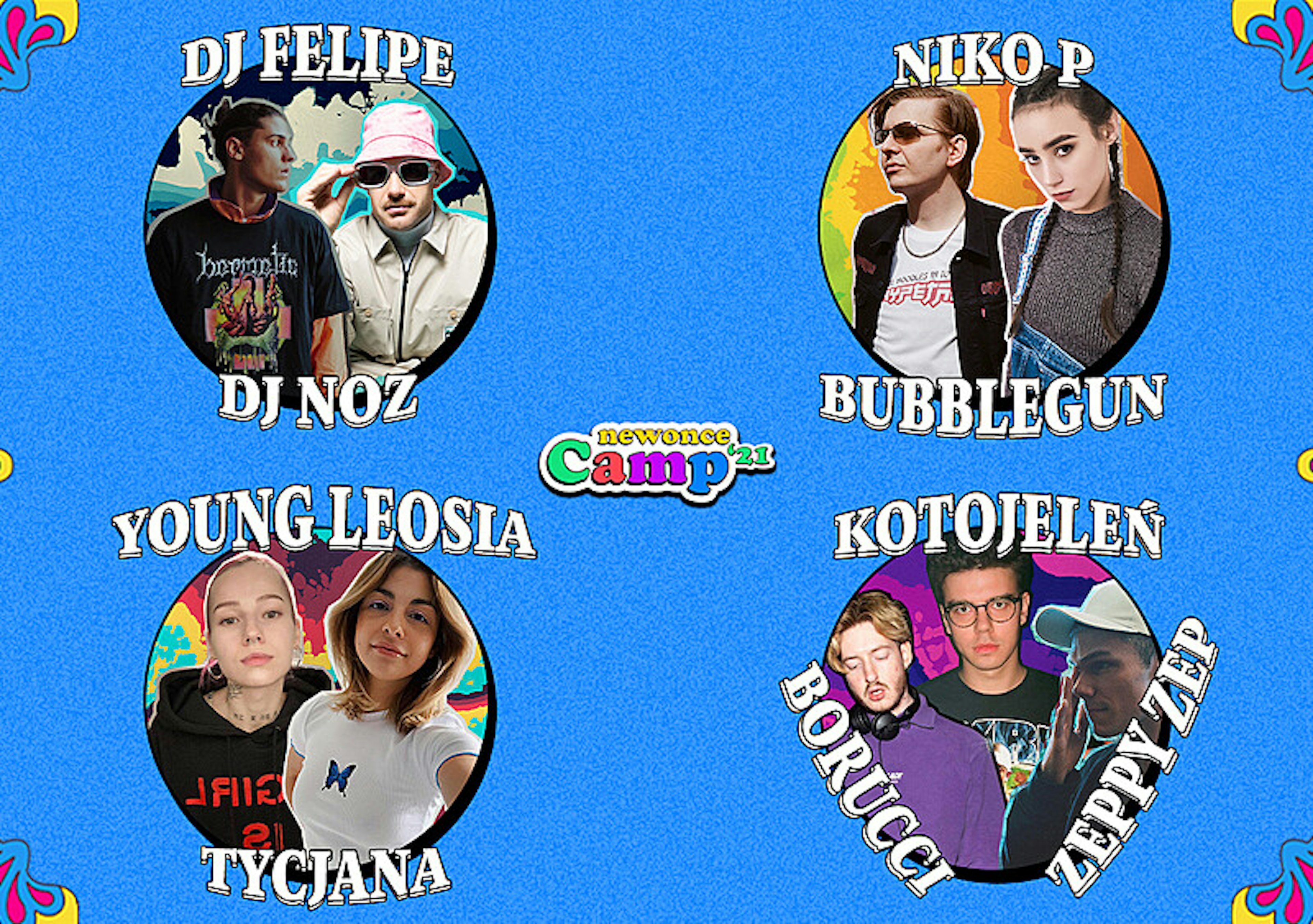 Young Leosia, Tycjana, Niko P i inni. Mamy listę DJ-ów, którzy zagrają na newonce.camp!
