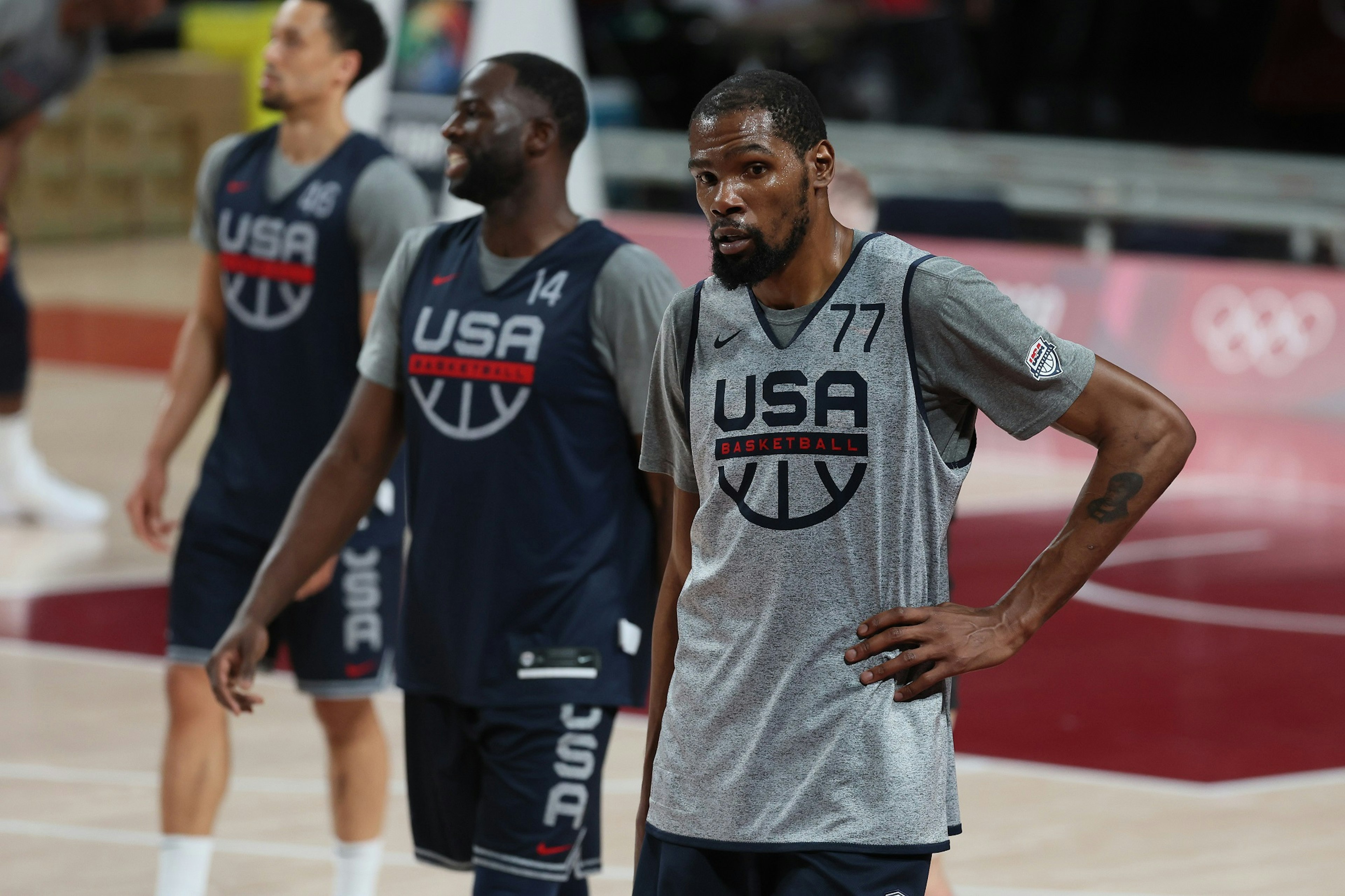 Team USA basketball - koszykarze. Kevin Durant