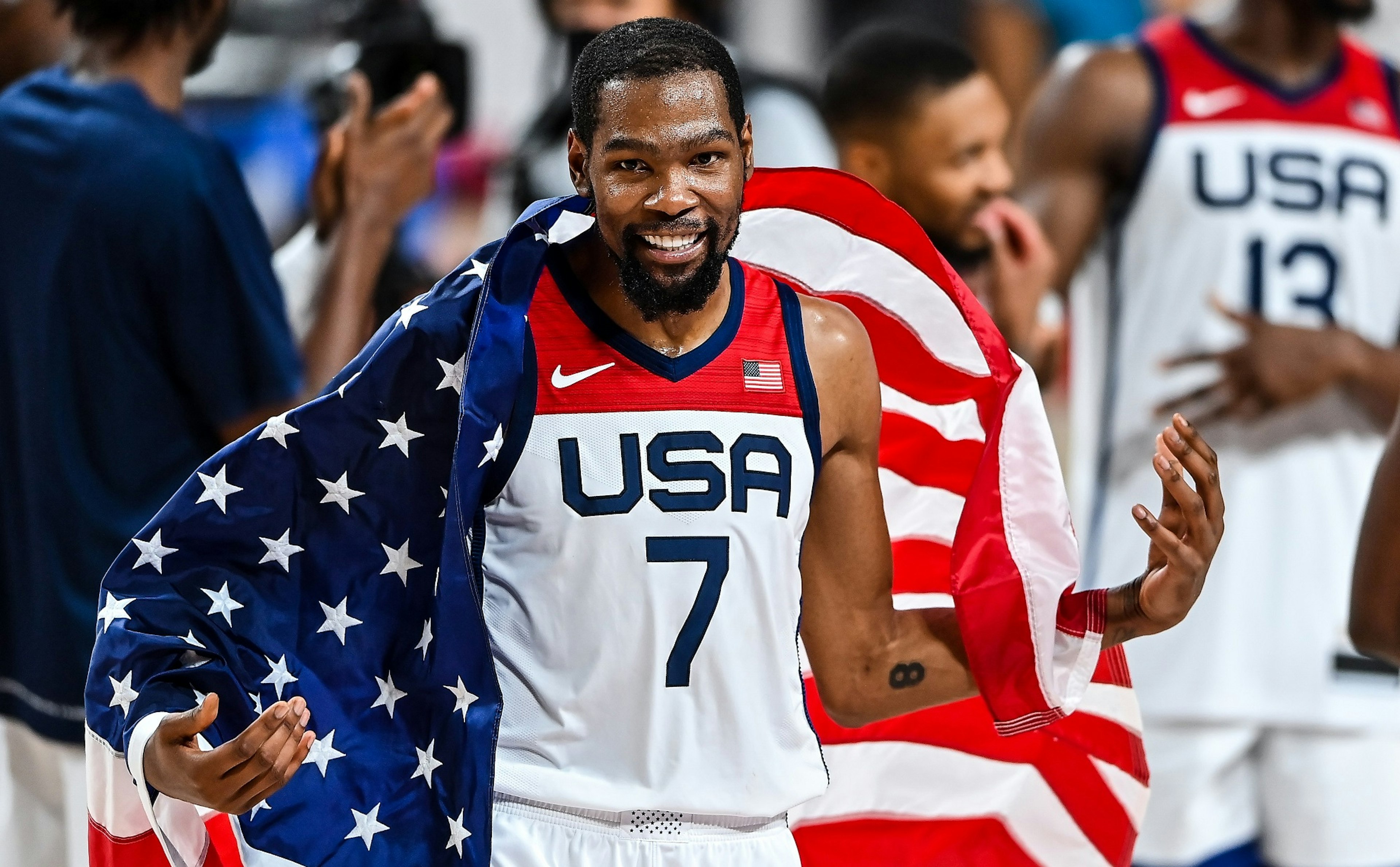 Igrzyska olimpijskie Tokio - koszykówka USA Kevin Durant