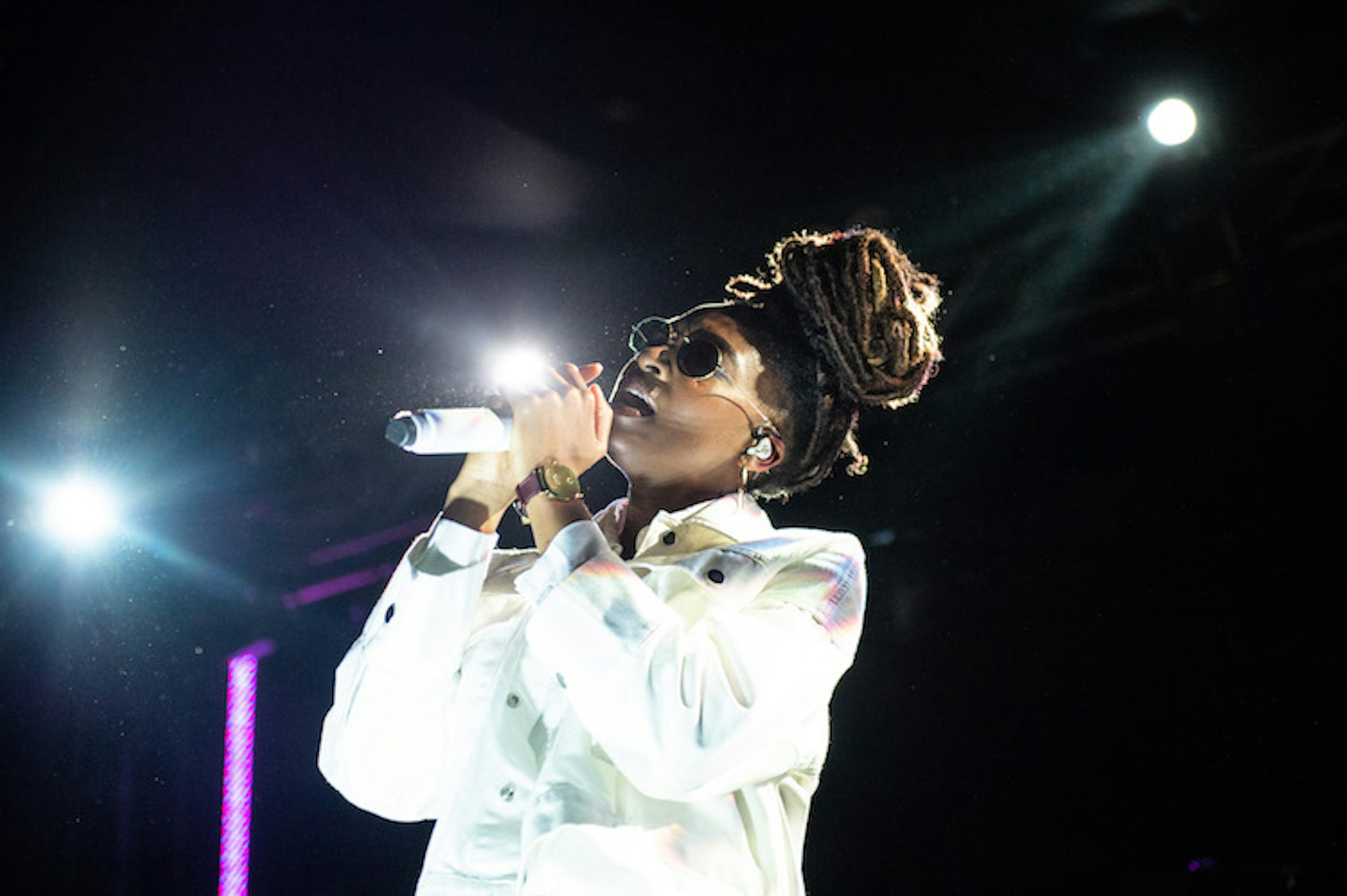 Little Simz Performs At EartH Hackney, London