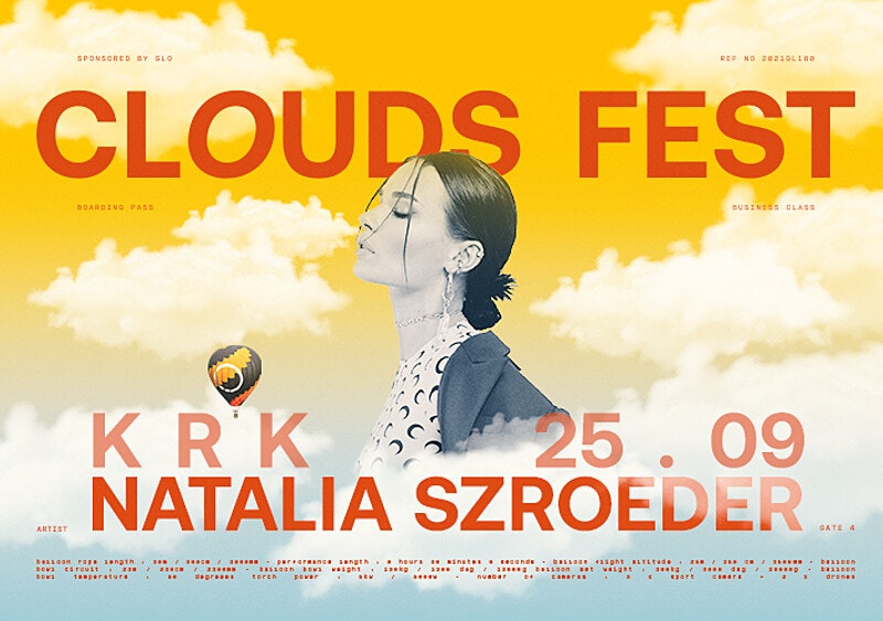 Natalia Szroeder zagra koncert w balonie. Takie rzeczy tylko na Clouds Fest sponsored by GLO