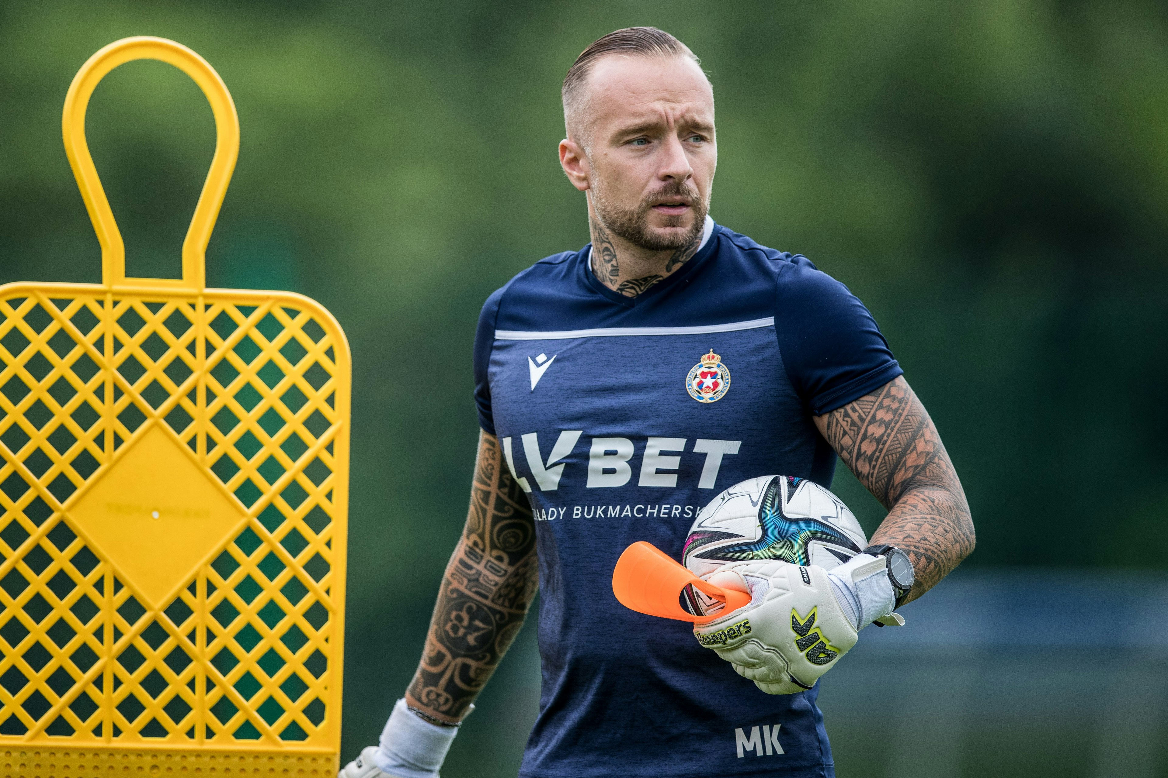 Pilka nozna. PKO Ekstraklasa. Wisla Krakow. Trening. 23.06.2021