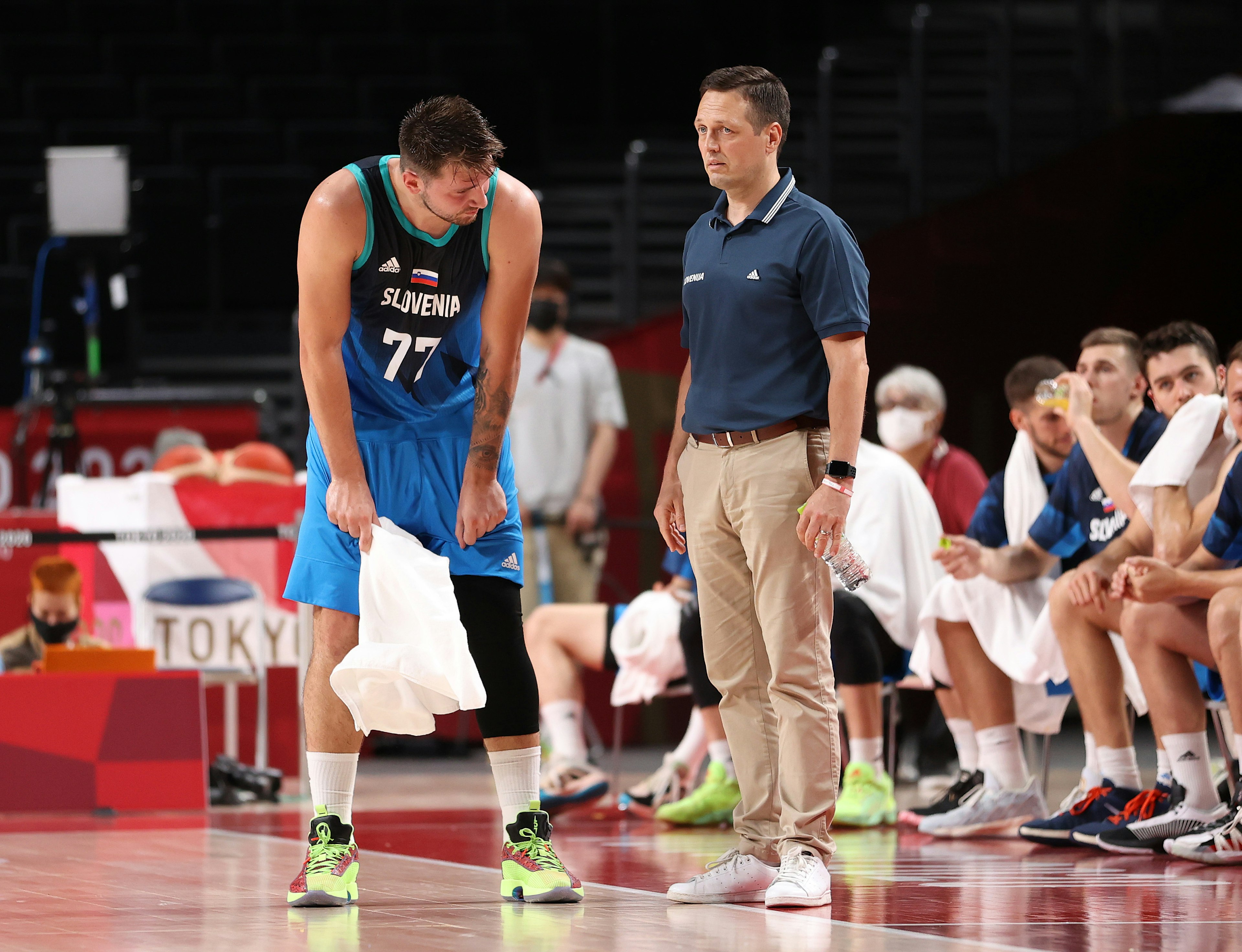 Argentina v Slovenia Men's Basketball - Olympics: Day 3