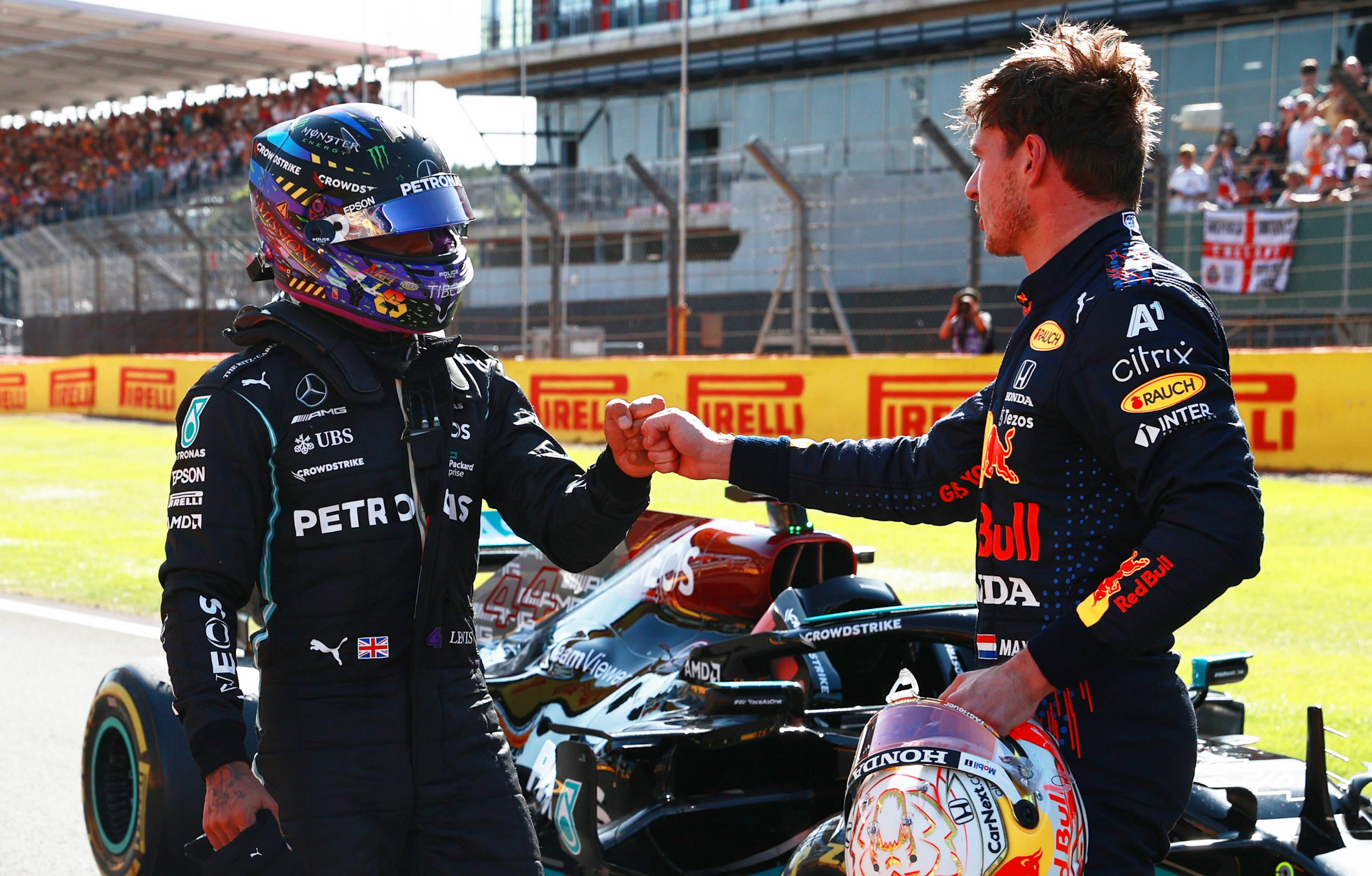 Lewis Hamilton i Max Verstappen
