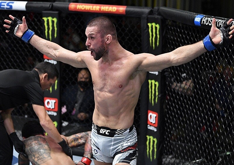 Wygrana w imponującym stylu. Świetnie przygotowany Mateusz Gamrot pojawi się w rankingu UFC