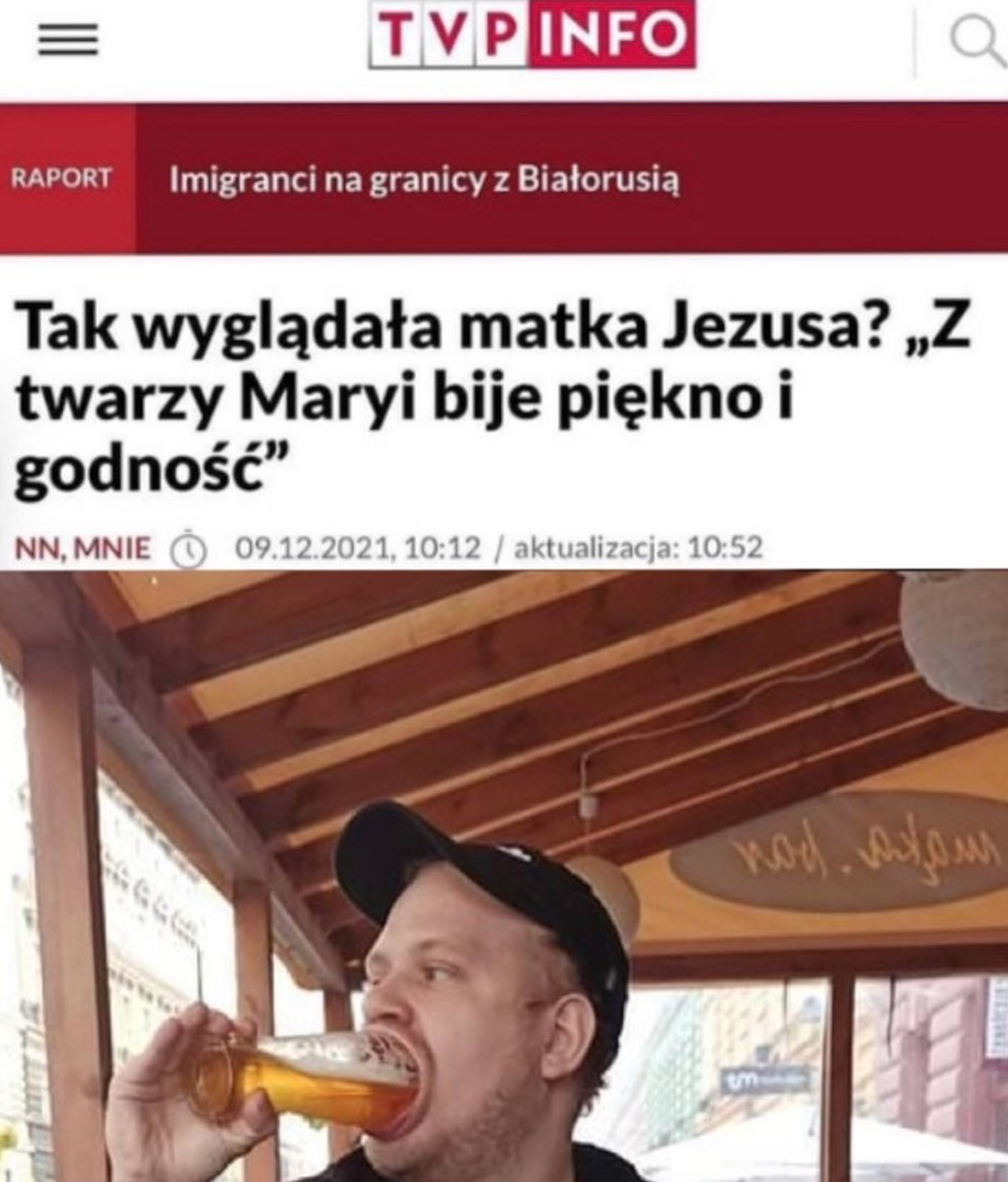 Tak wygląda matka Jezusa? 