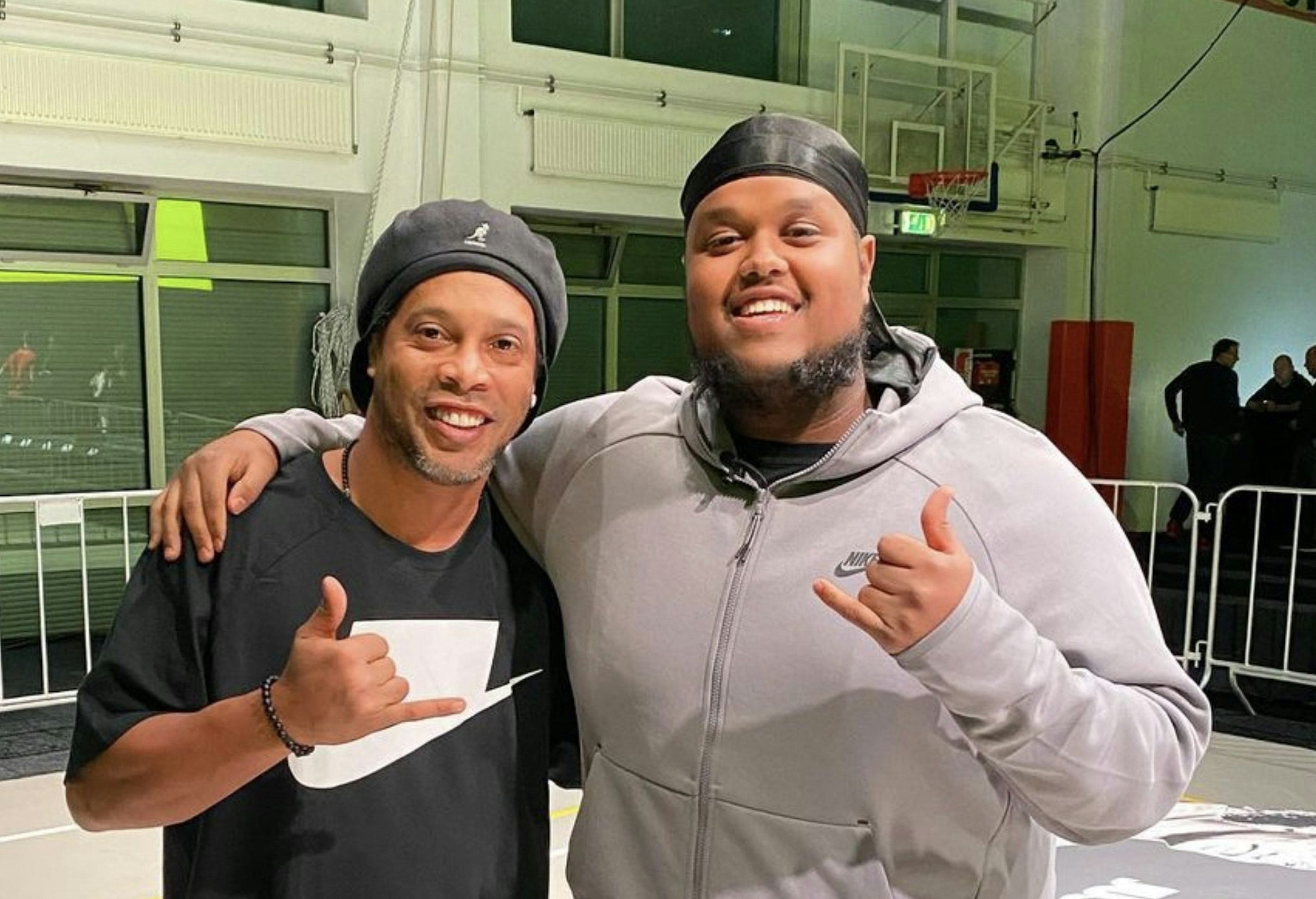 Chunkz i Ronaldinho