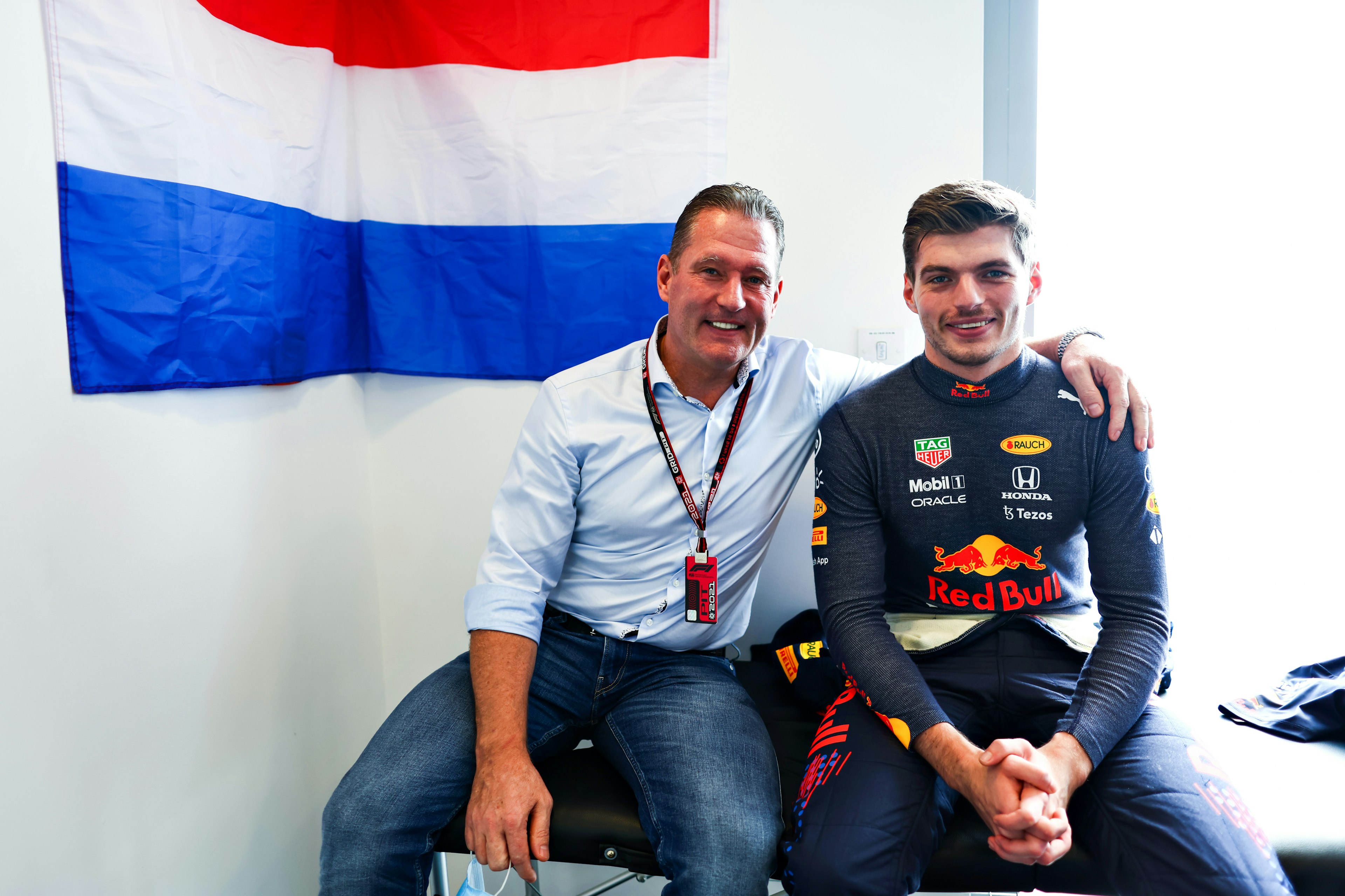 Max Verstappen i ojciec Jos Verstappen