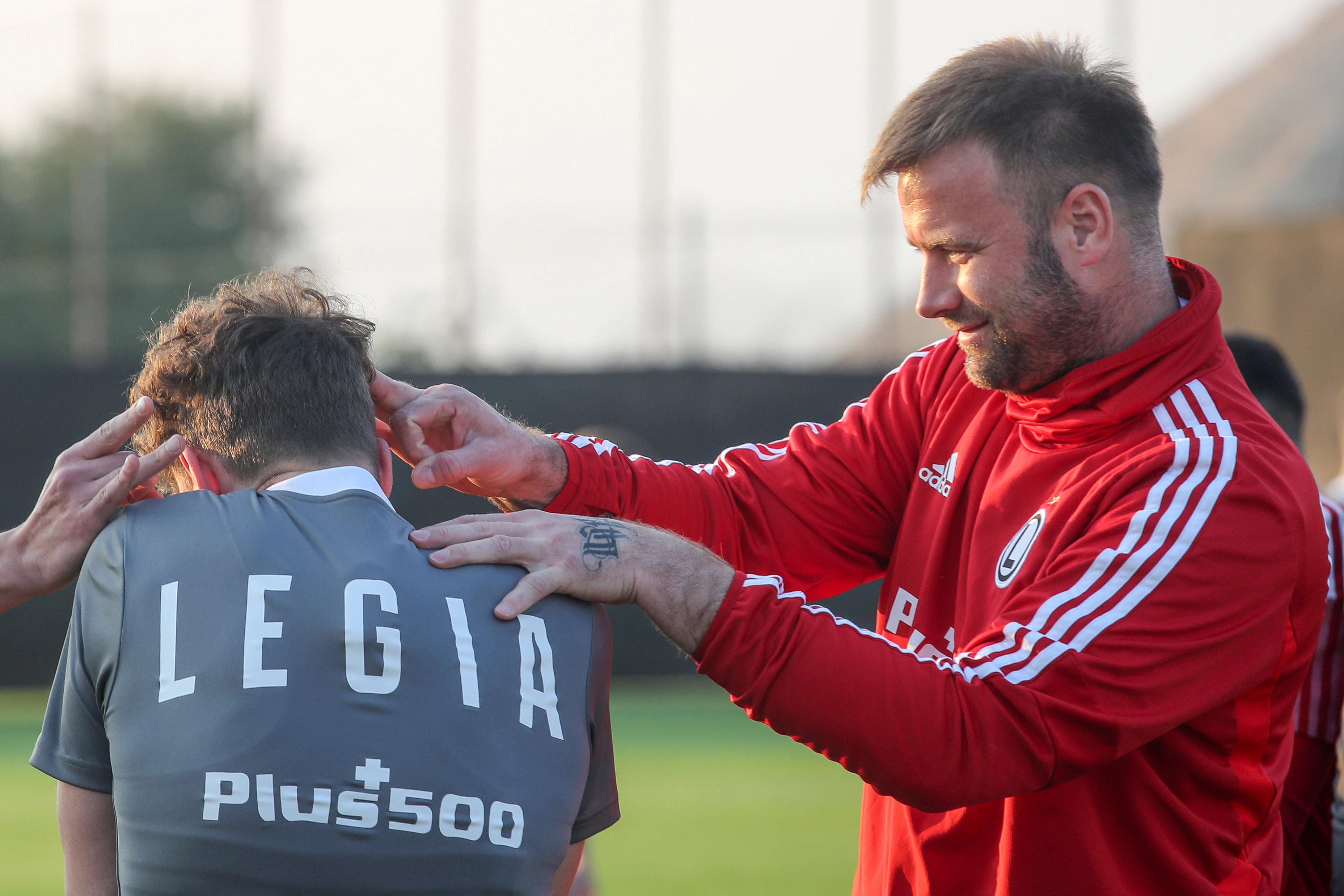 Pilka nozna. PKO Ekstraklasa. Legia Warszawa. Zgrupowanie w Dubaju. 10.01.2022