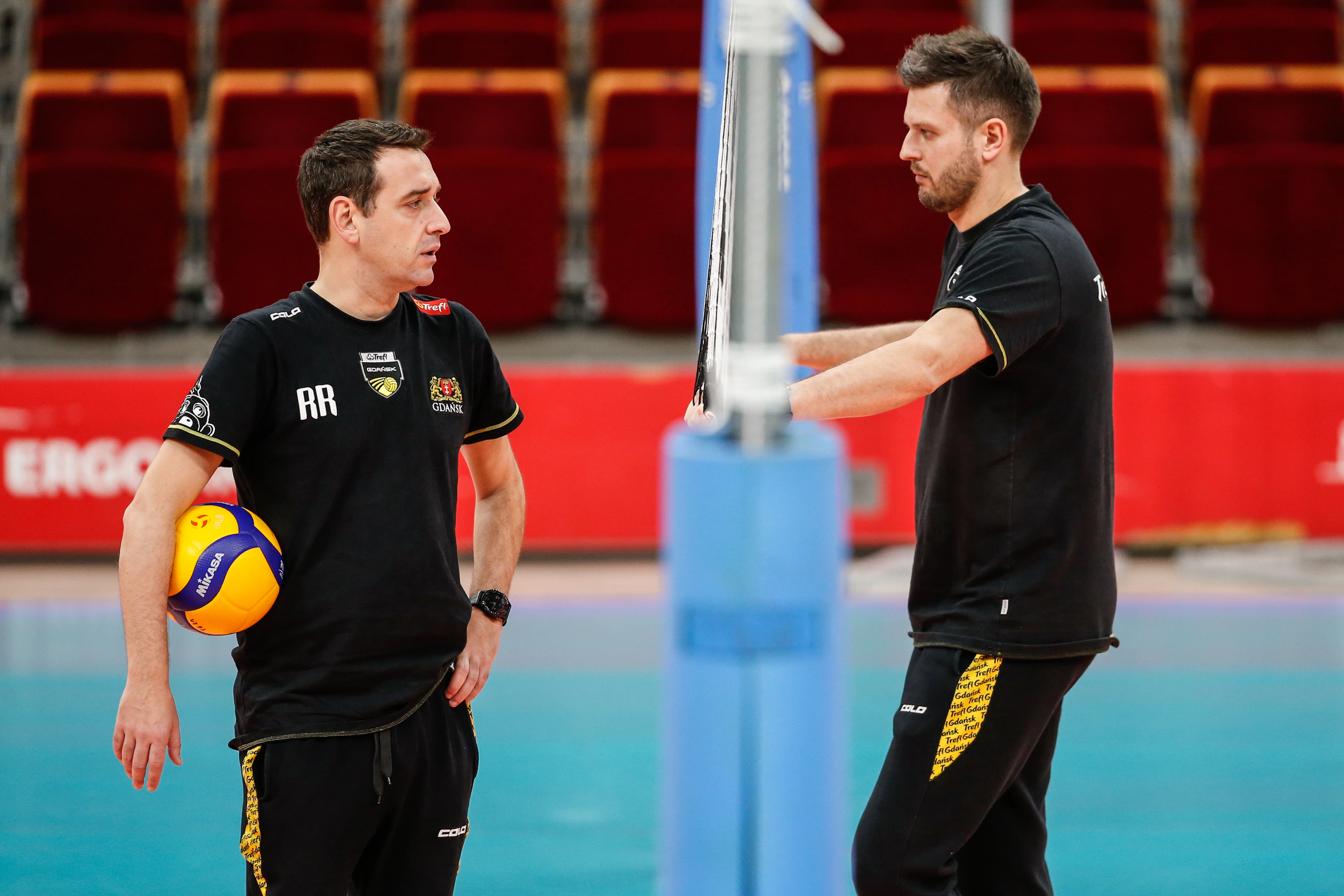 Siatkowka. PlusLiga. Trefl Gdansk. Trening. 10.11.2021