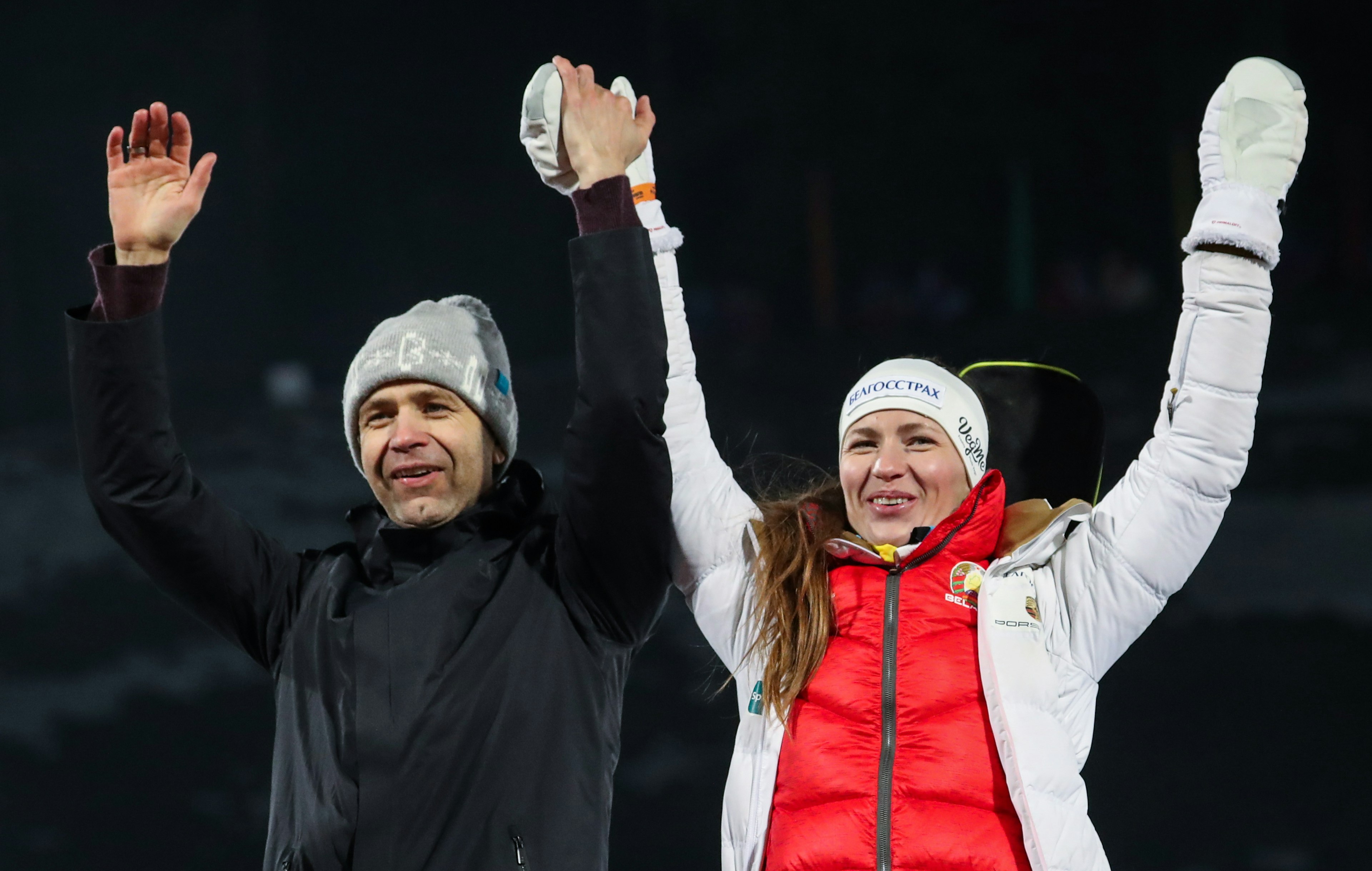 Legends Race biathlon festival near Minsk, Belarus