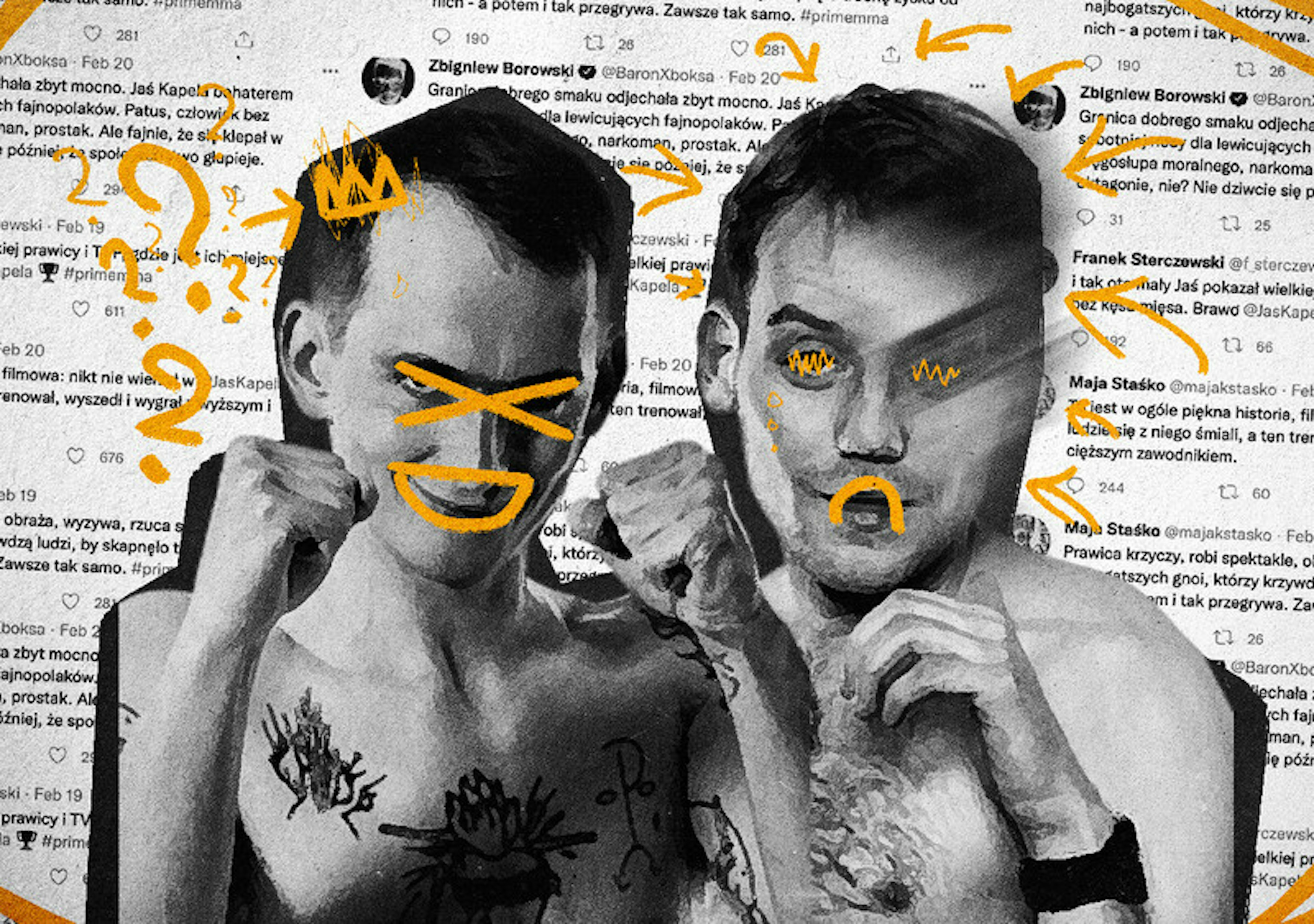 Rzecz gorsza niż walka Kapeli z Kossakowskim? Zachwycanie się ich pojedynkiem